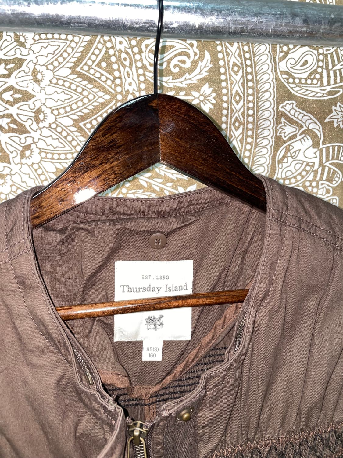 썰스데이아일랜드 여성 에스닉 롱 야상자켓  상품이미지4