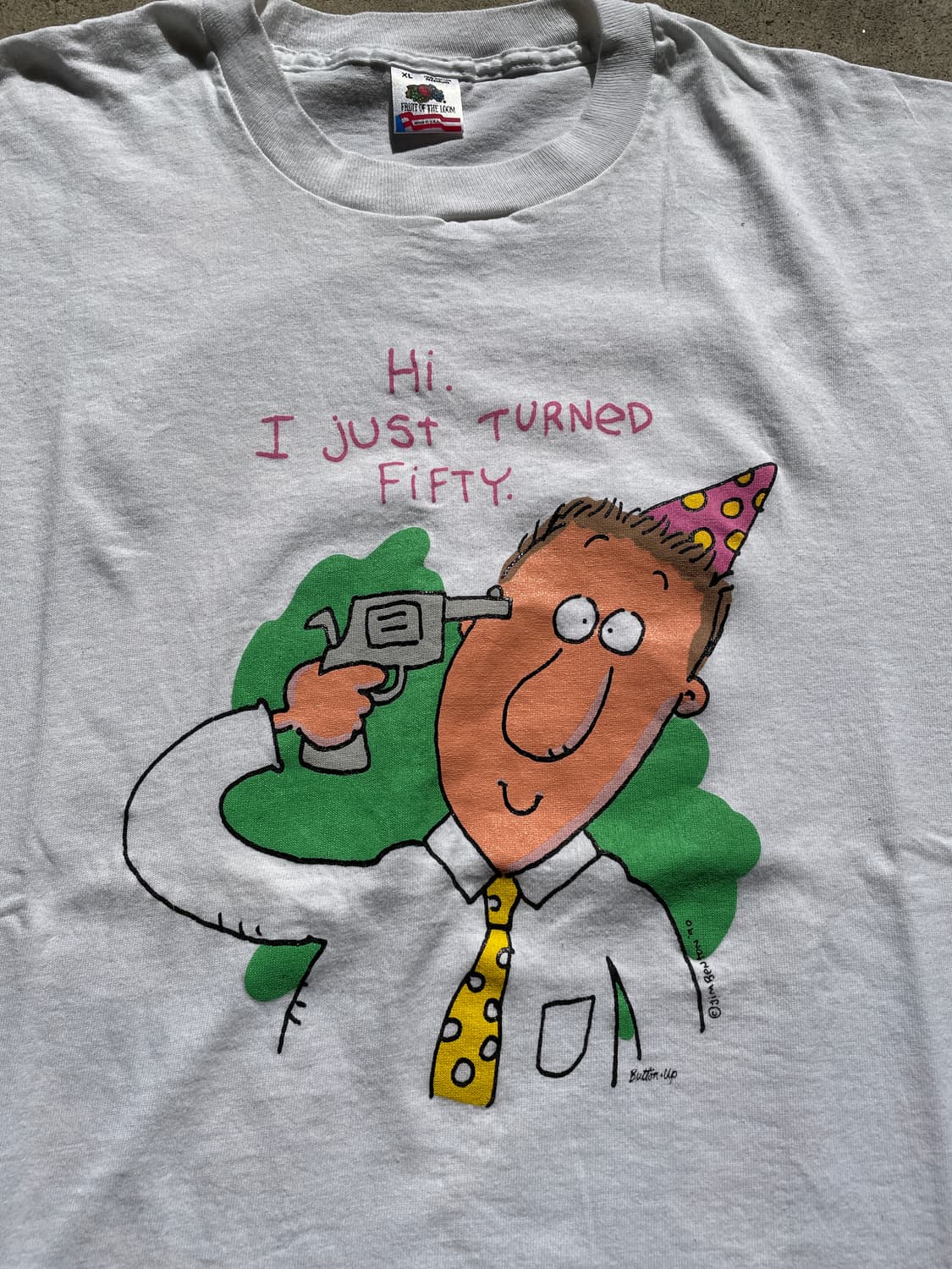 90s Jim benton Black Humor T-shirt 상품이미지4