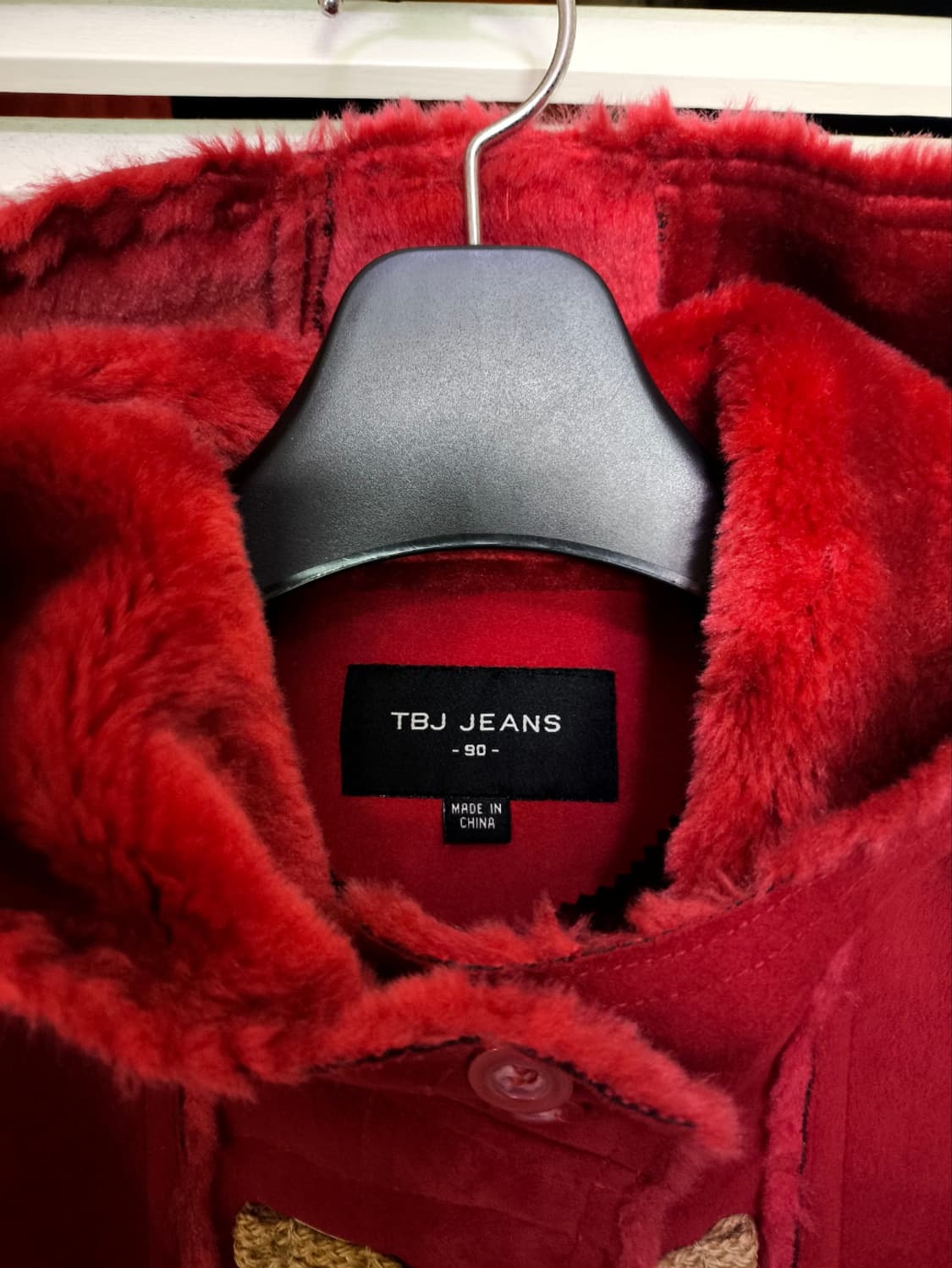 90 떡볶이코트 레드 상품이미지2