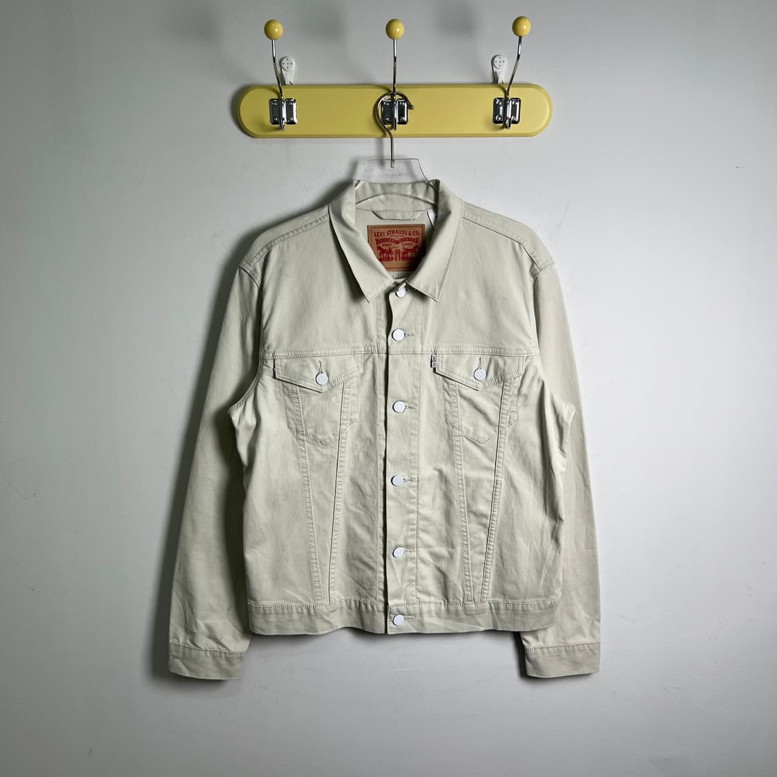 Levis 리바이스 크림 트러커 자켓 L 상품이미지1