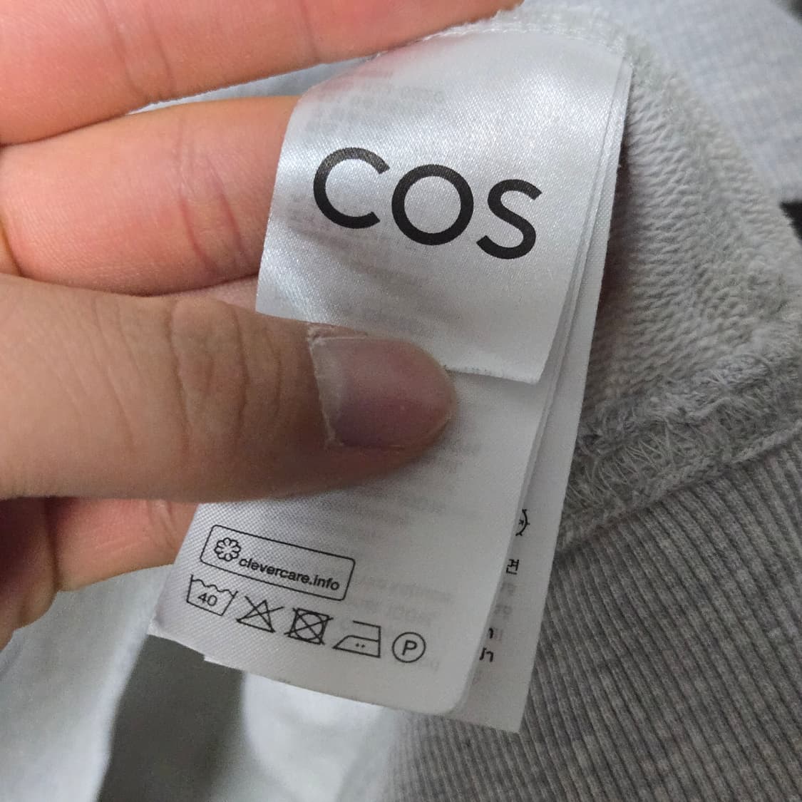 코스 슬리브리스 후드티 / 여성 후드티/ 남성 후드티  상품이미지3