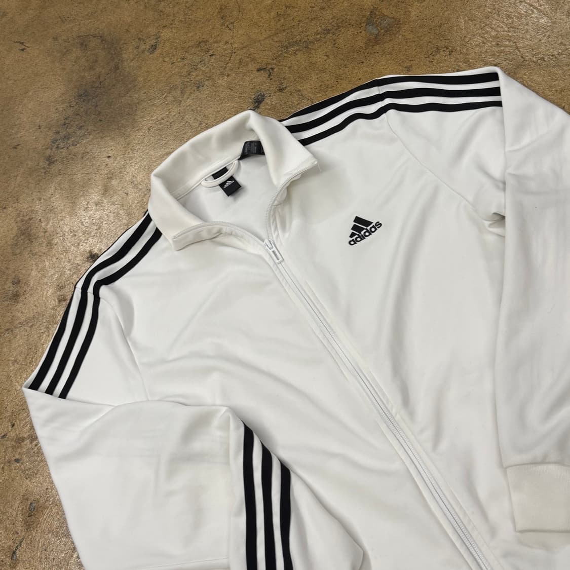 아디다스 흰검 화이트 블랙 져지 트랙탑  상품이미지1