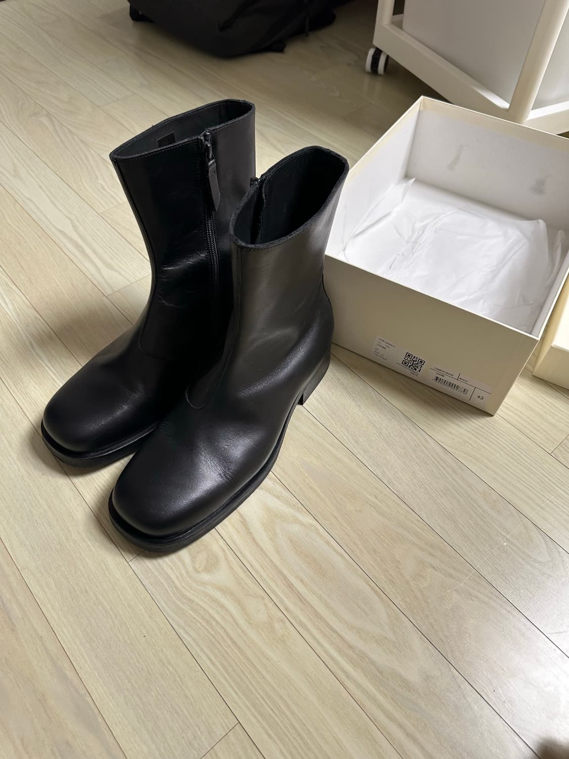 아워레가시 카미온 부츠 블랙 43 상품이미지6