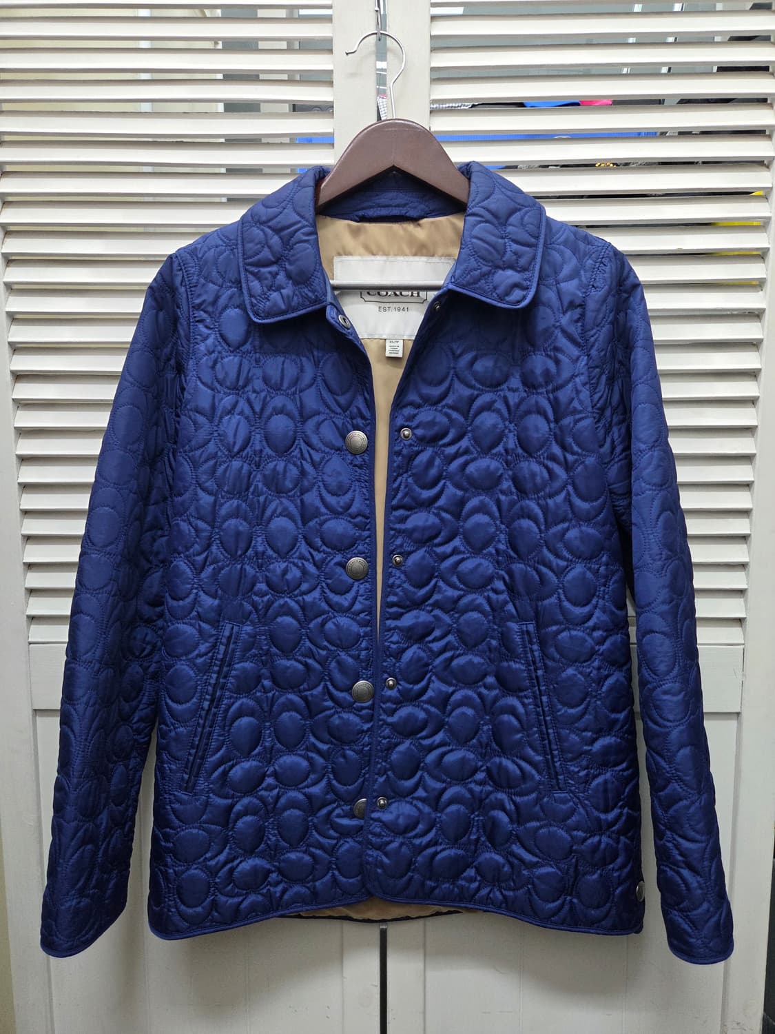 코치 퀼팅 자켓 상품이미지1