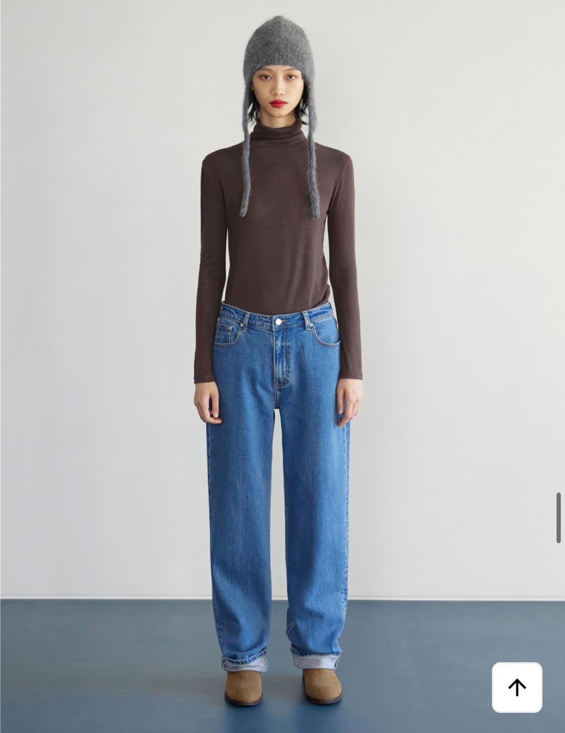 (새상품) 미치코런던 스트레이트진 S,M,L 상품이미지2