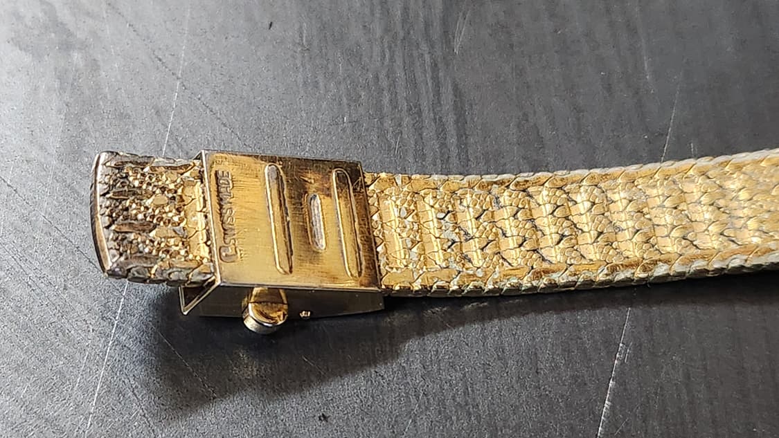 론진 한정판 빈티지 금장 여성시계 상품이미지7