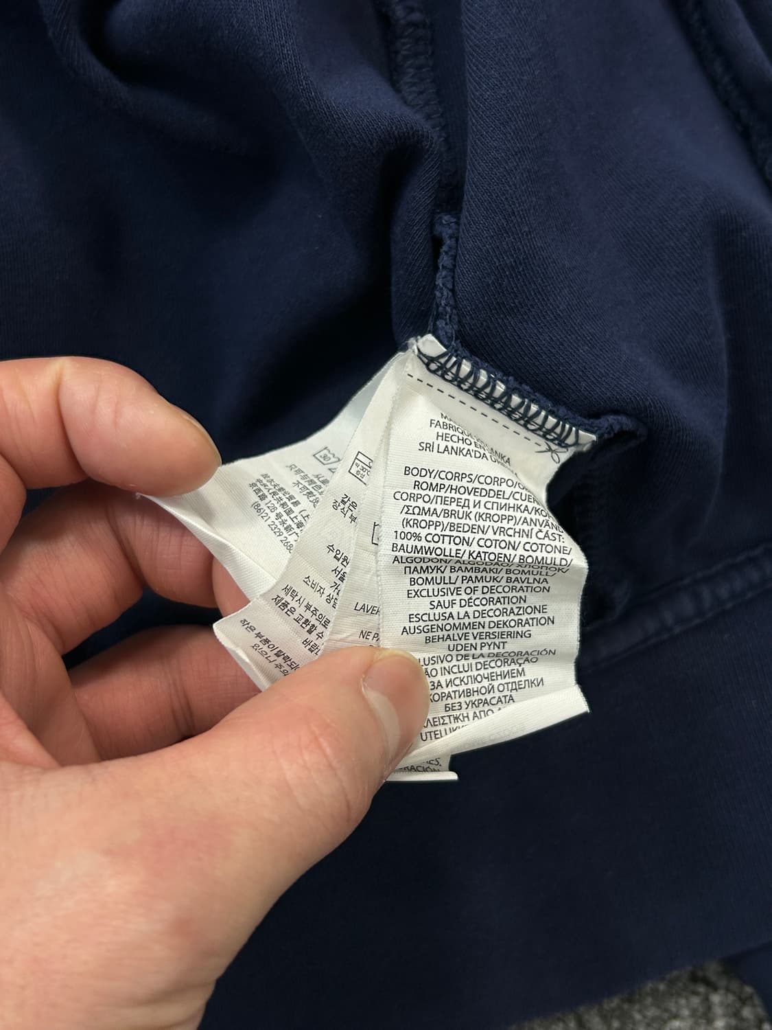 폴로 랄프로렌 사이드라인 네이비 집업자켓 L 상품이미지9