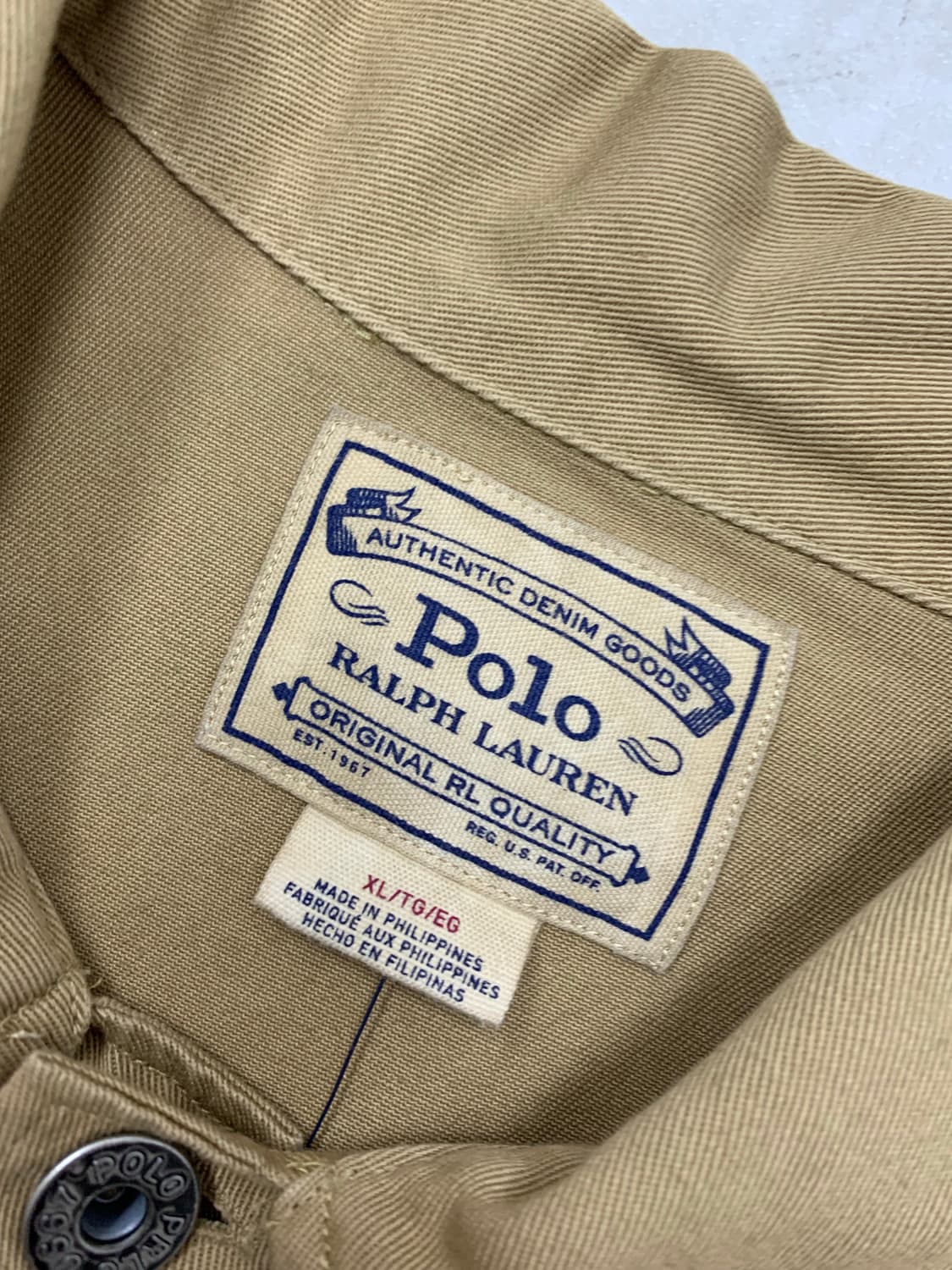 폴로랄프로렌 진 베이지 자켓 #666 상품이미지4