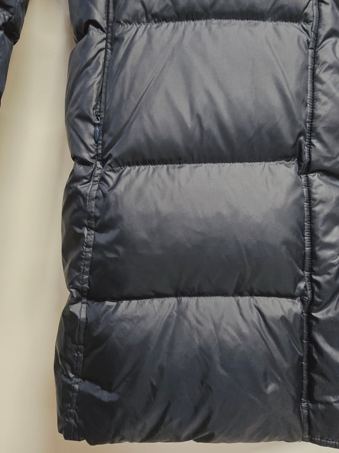 샤트렌 네이비 롱 다운패딩 코트100 상품이미지3