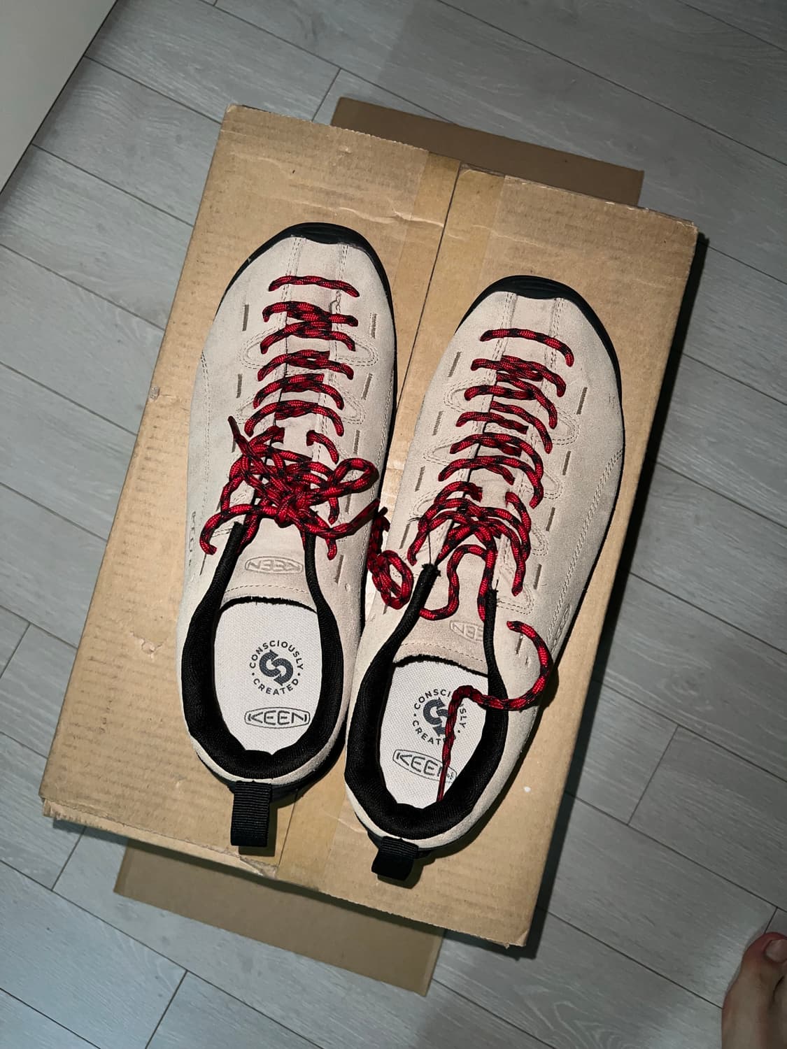 Keen 제스퍼 스웨이드 밀크 상품이미지4