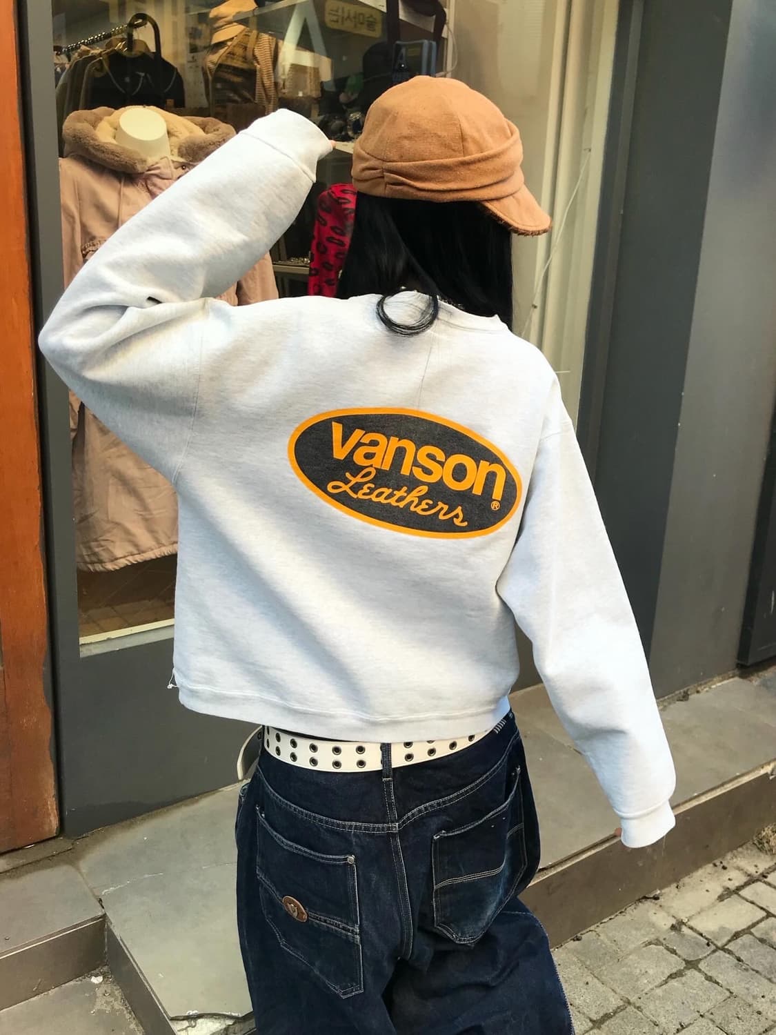 Vanson Logo Sweatshirts 상품이미지2