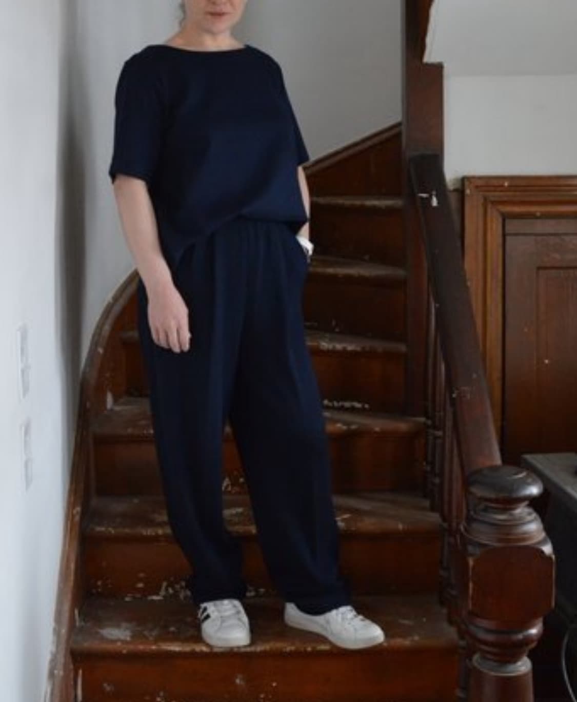 ST.JOHN BASICS 센존 베이직 투턱 니트팬츠(울/레이온)6사이즈 상품이미지1