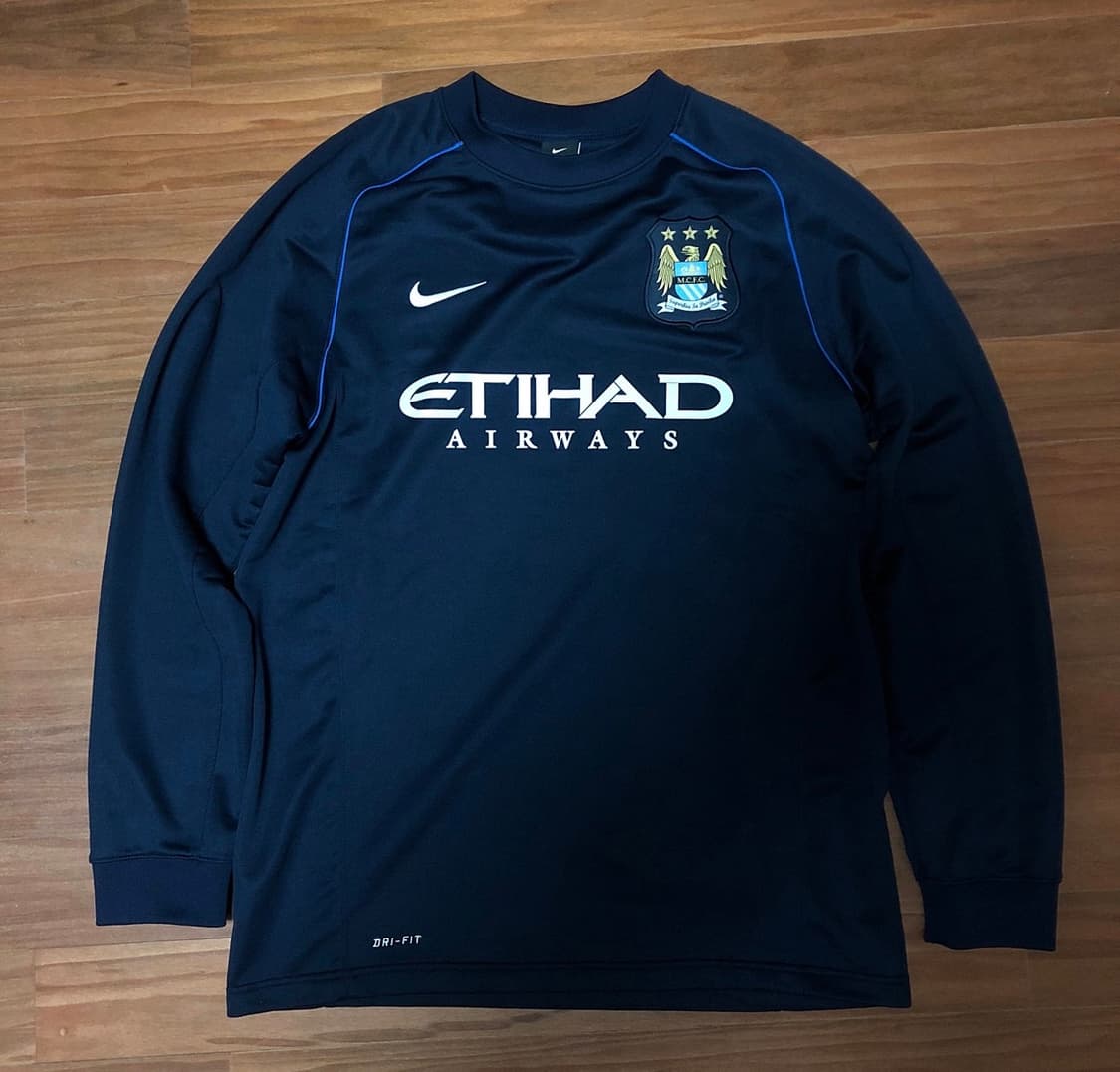(해외 L) 13 14 나이키 맨체스터 시티 트레이닝 써멀 탑 롱슬리브 상품이미지5