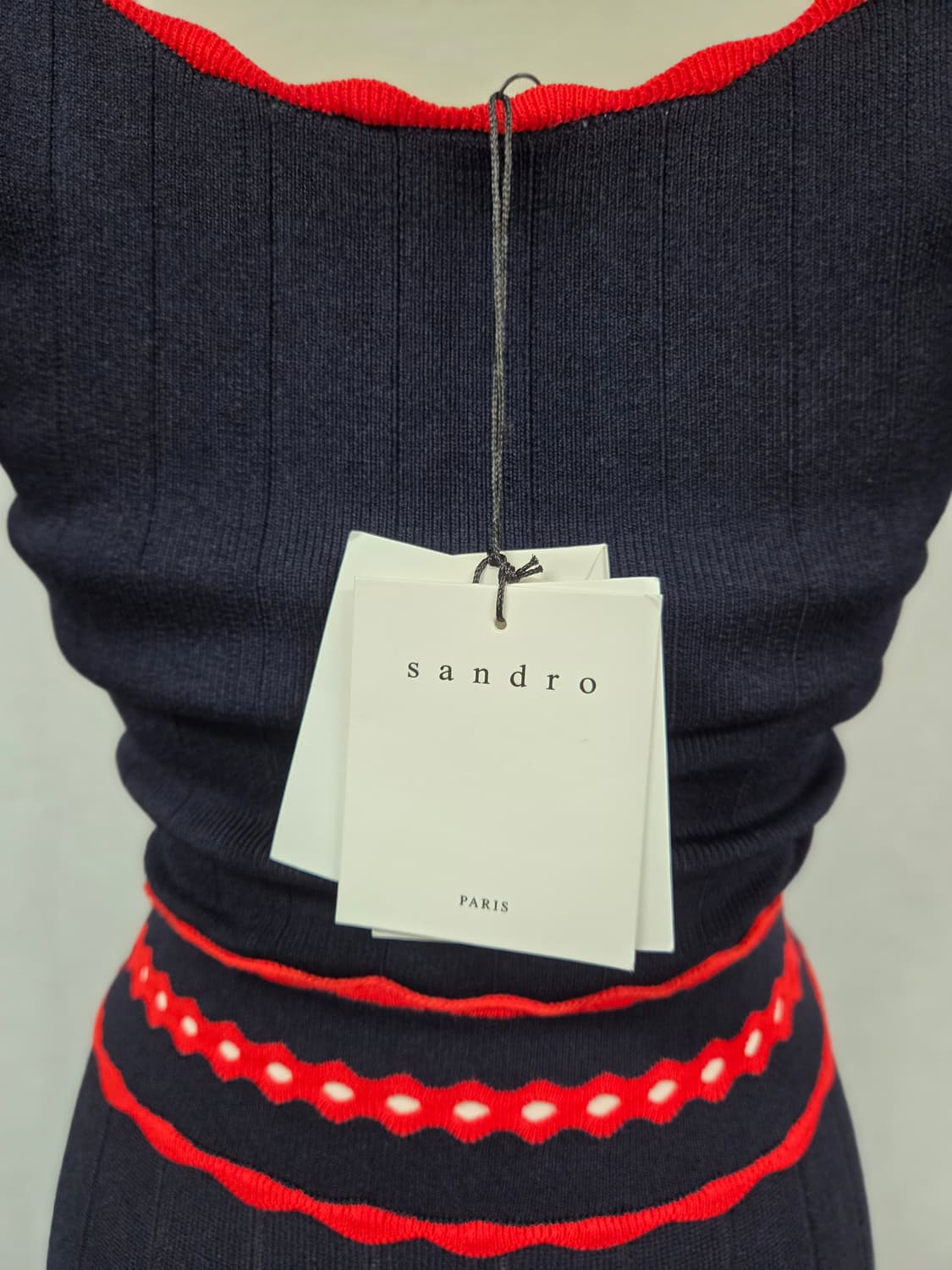 산드로 니트원피스 상품이미지1