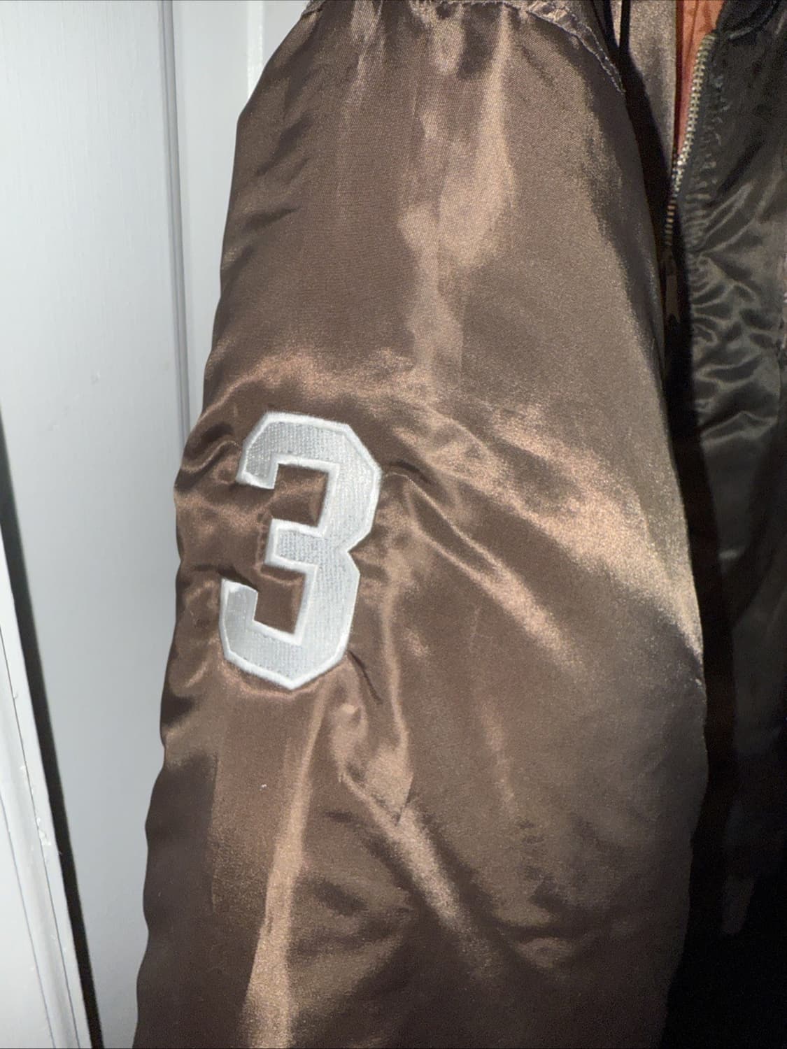 05FW 폴로 랄프 로렌 클래식 빅포니 항공 다운 패딩 브라운 상품이미지4