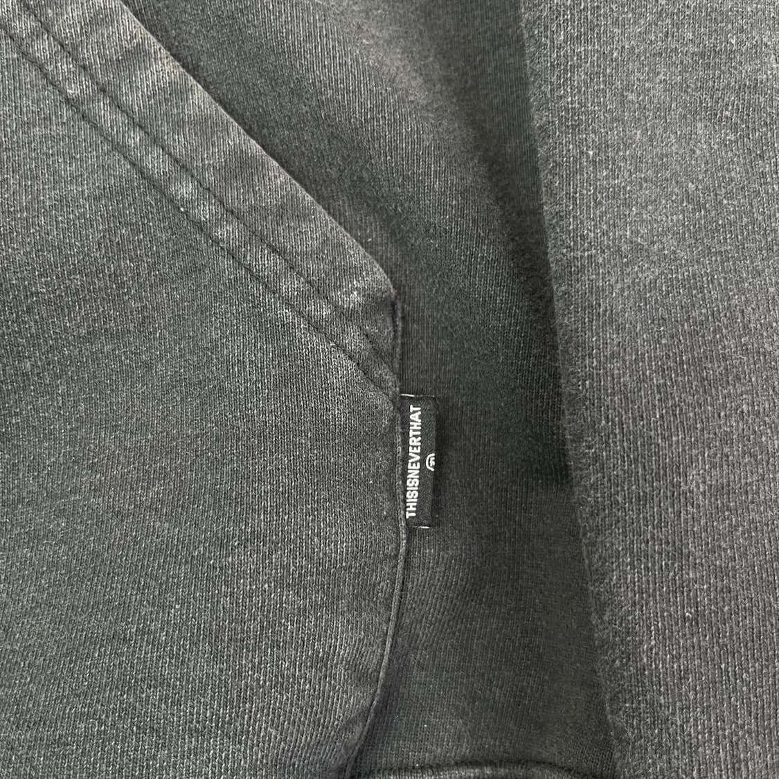 105 디스이즈네버댓 빅로고 후드티 상품이미지4