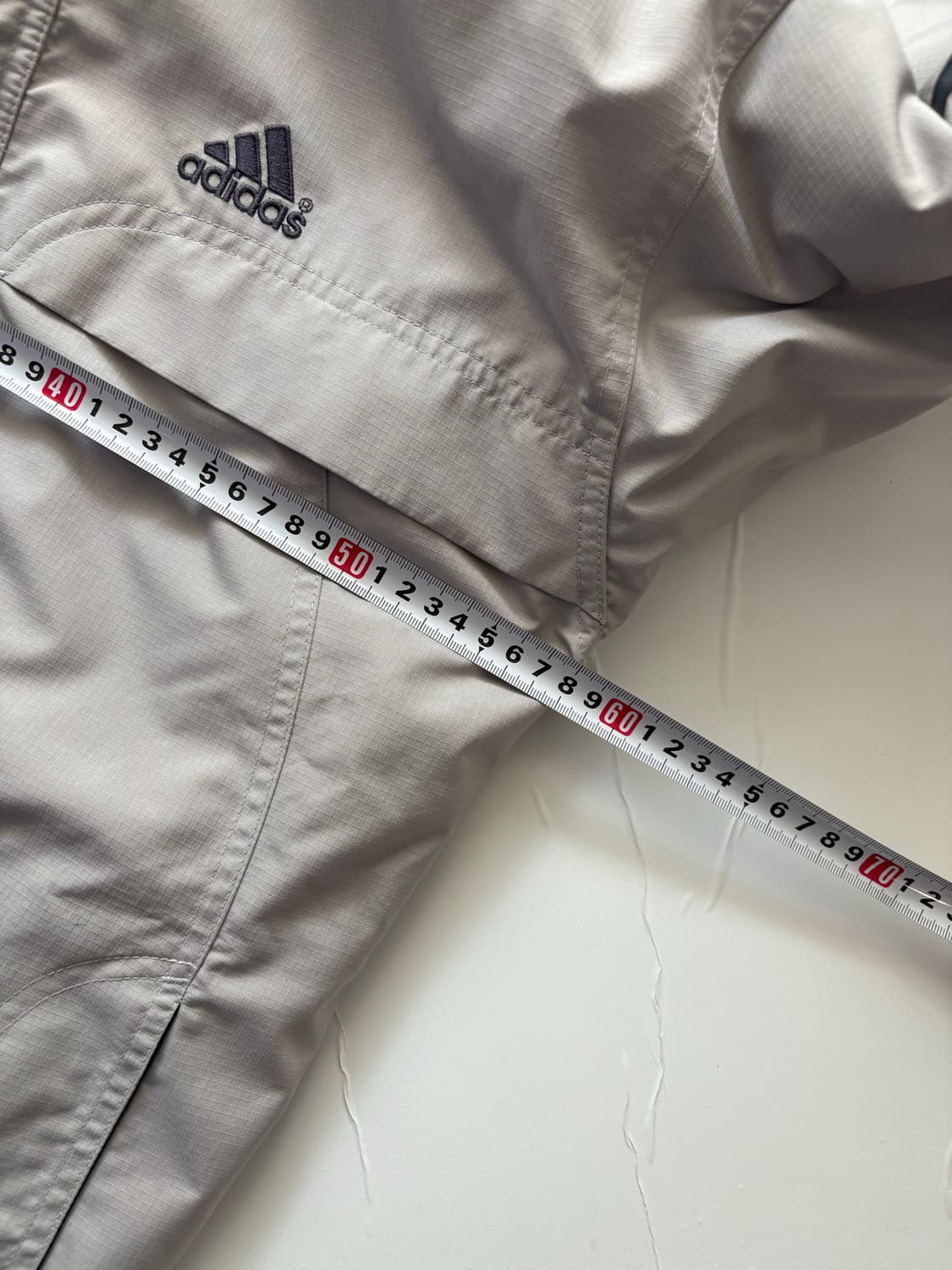 adidas 아디다스 빈티지 그레이 점퍼 상품이미지9