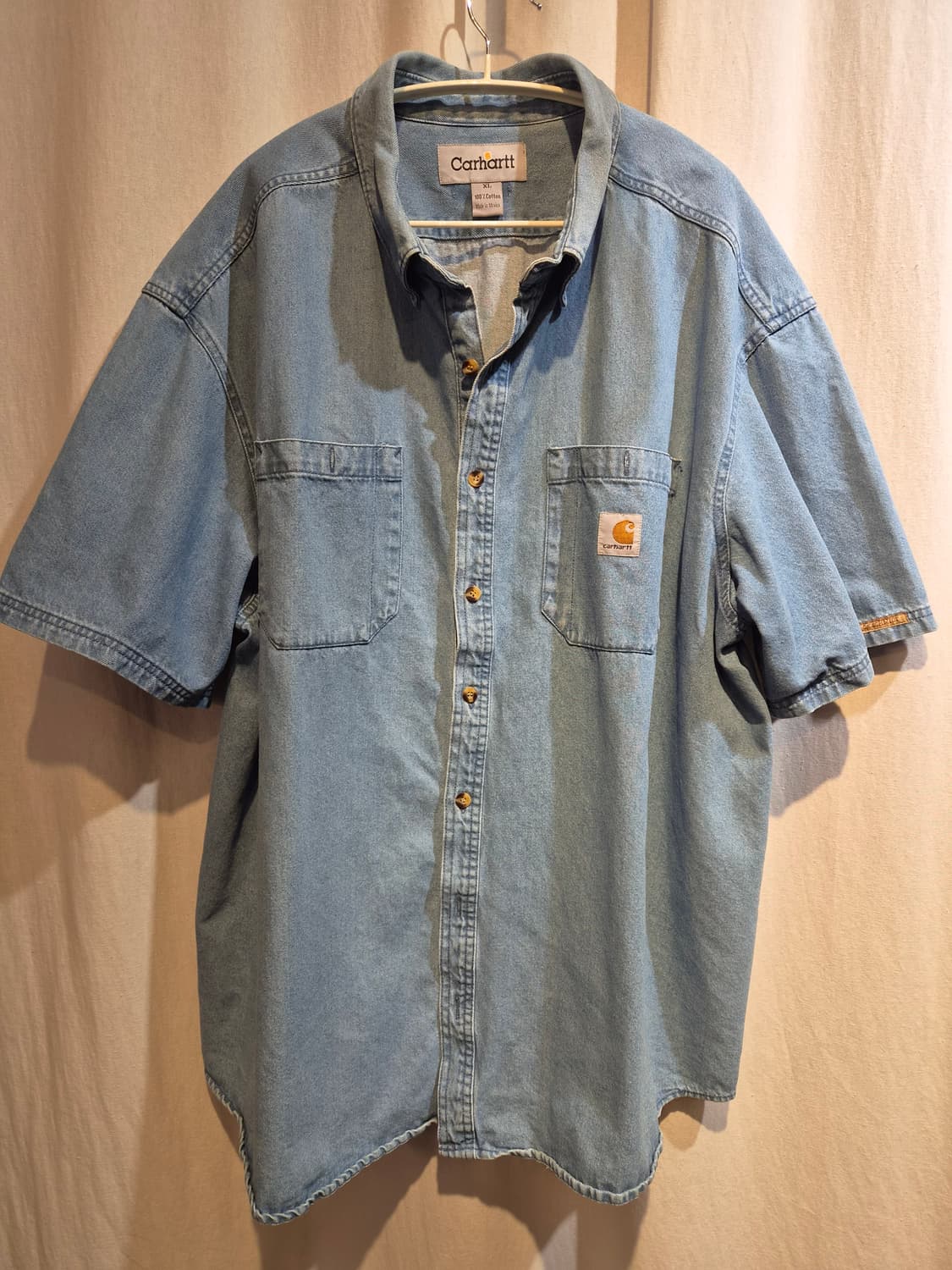 Cathartic 청 반팔 셔츠 상품이미지1