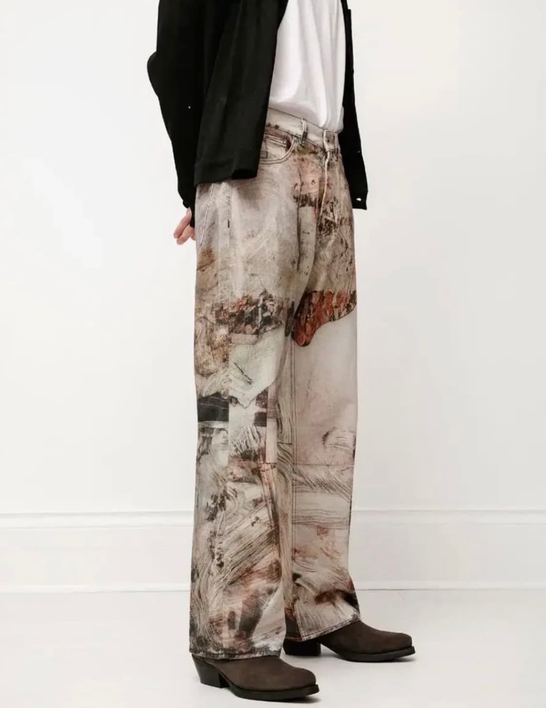 아워레가시 피에로 카빙 써드컷 데님 상품이미지1