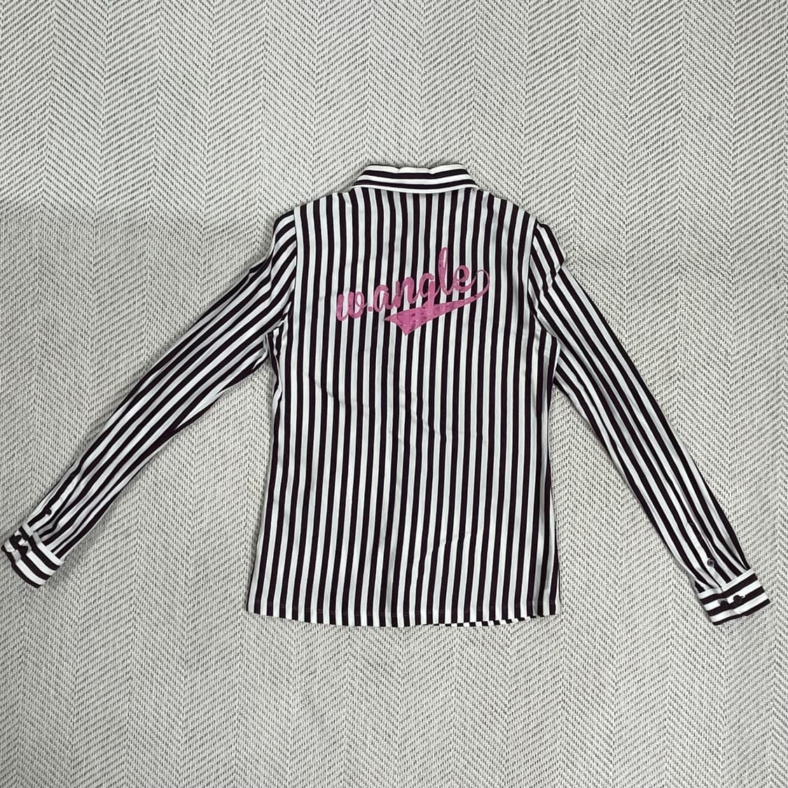 W.ANGLE 스트라이프 셔츠 90 상품이미지2