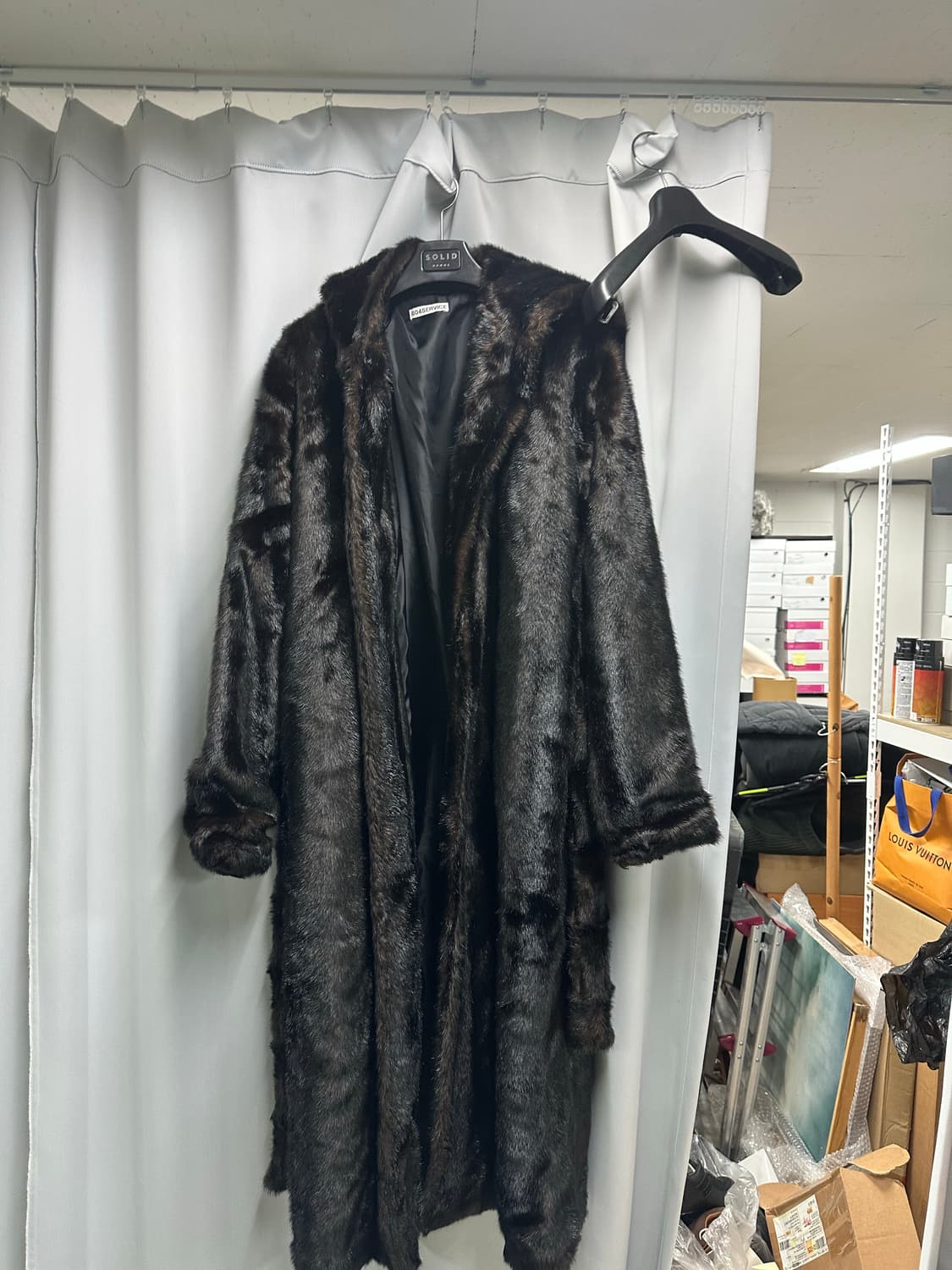 604서비스 퍼 로브 코트 자켓 상품이미지1