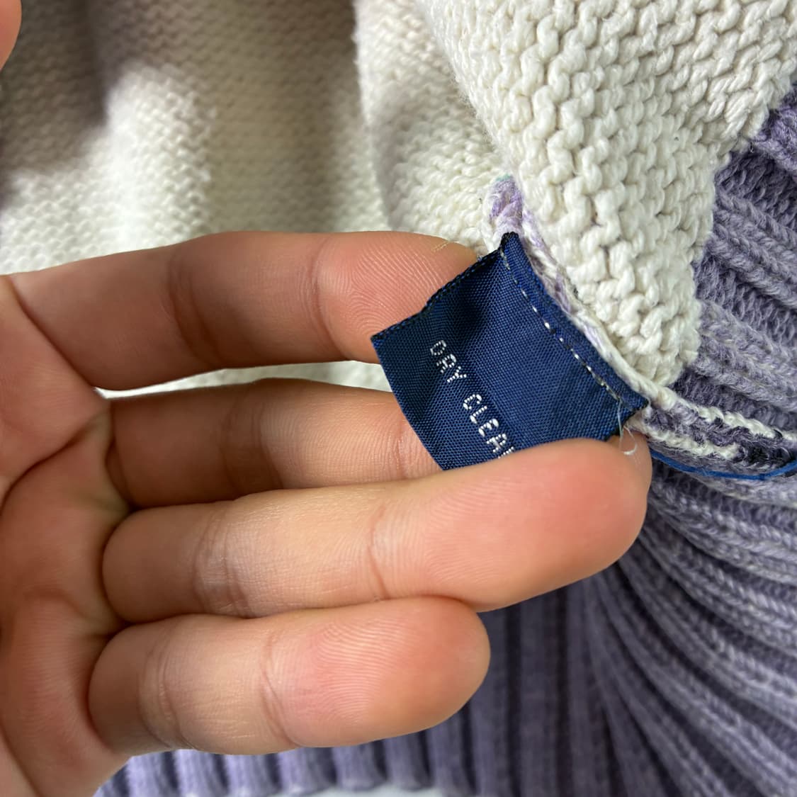 Polo  폴로 랄프로렌 90,s 코튼 파스텔 스트라이프 니트  상품이미지5