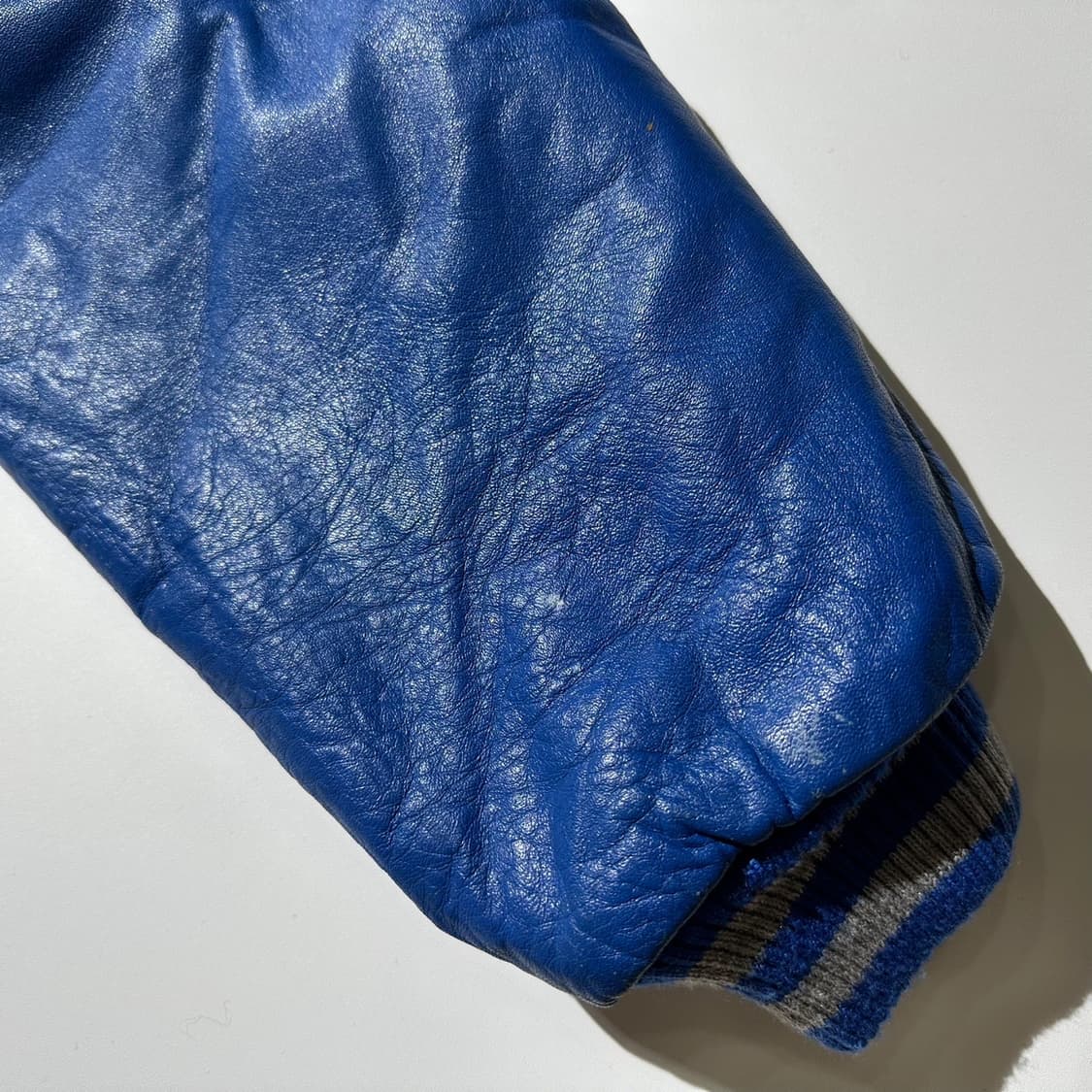 Kansai University  울레더 바시티 자켓 상품이미지7