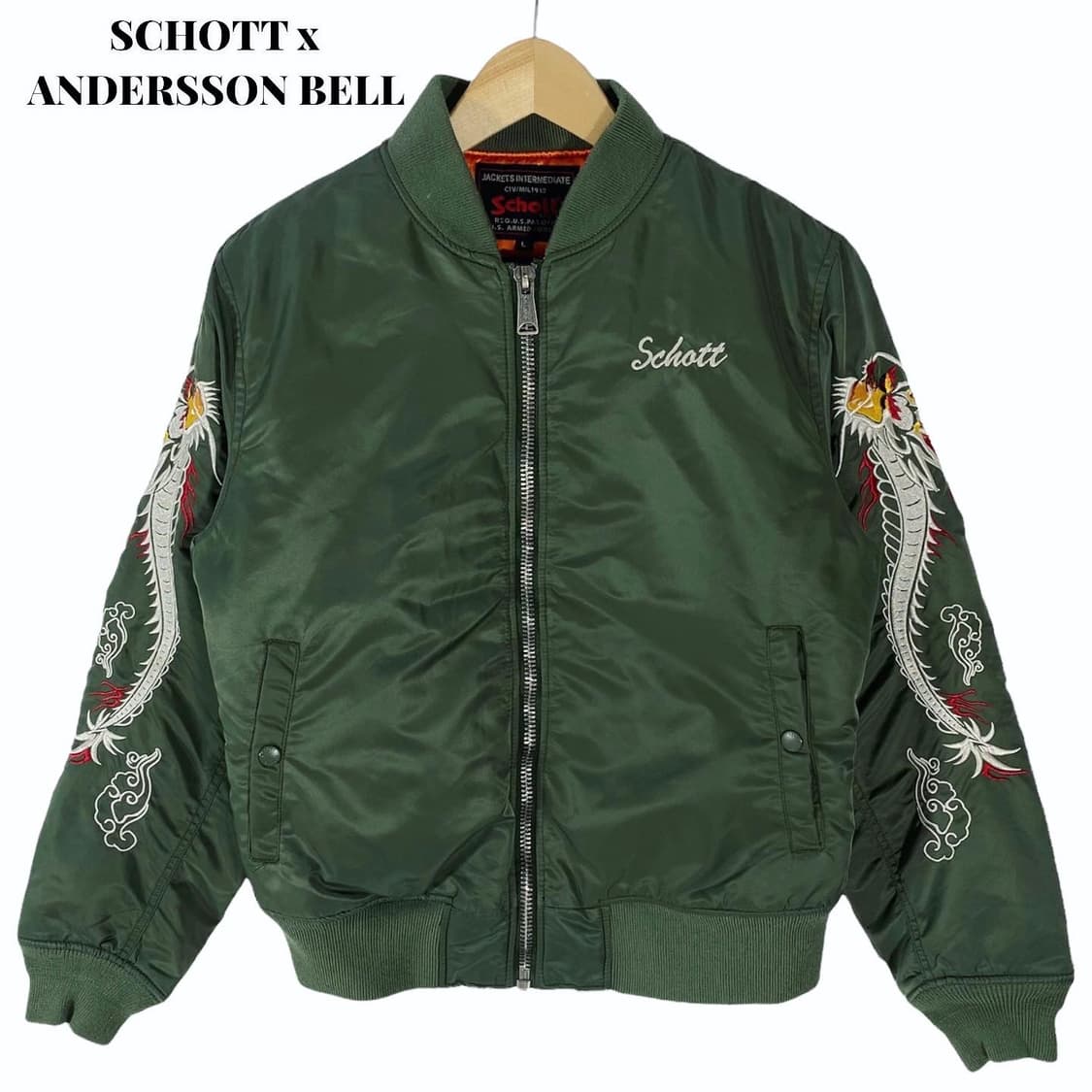 Anderson Bell x Schott ma-1 상품이미지2