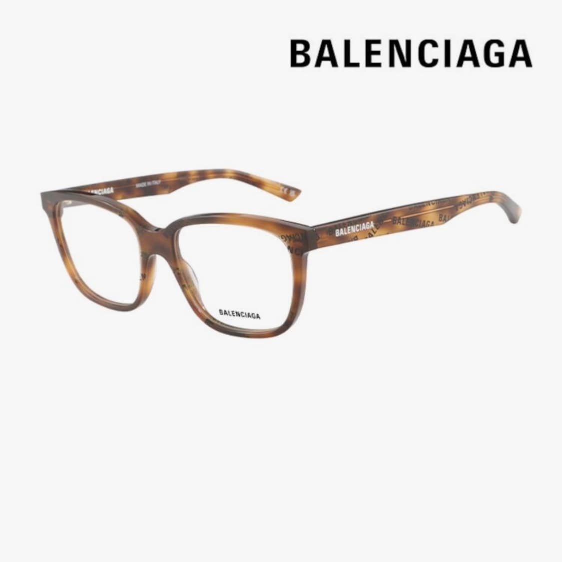 정품) 발렌시아가 BB0078O 스퀘어 안경테 상품이미지1