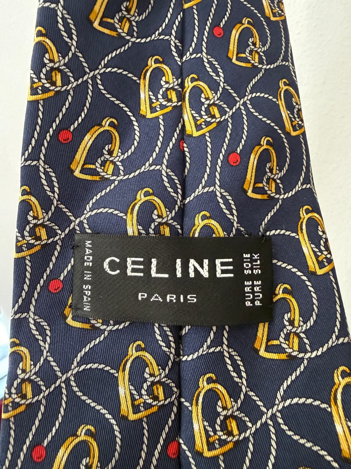 OLD CELINE PARIS 클래식 실크 넥타이 상품이미지3