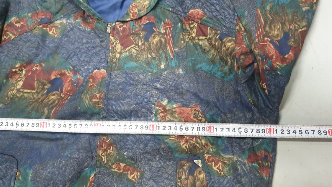 빈티지올드스쿨 레트로 에스에스패션 블루종 85사이즈 상품이미지5