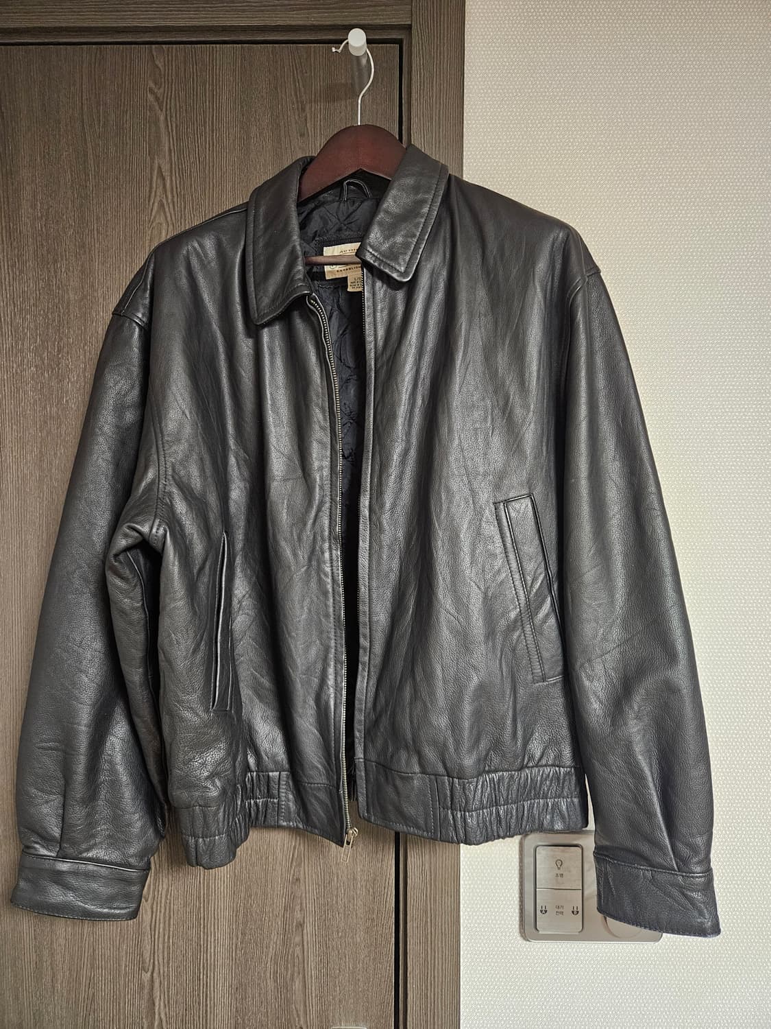 ST John's Bay 빈티지 가죽 레더 자켓 L 상품이미지1