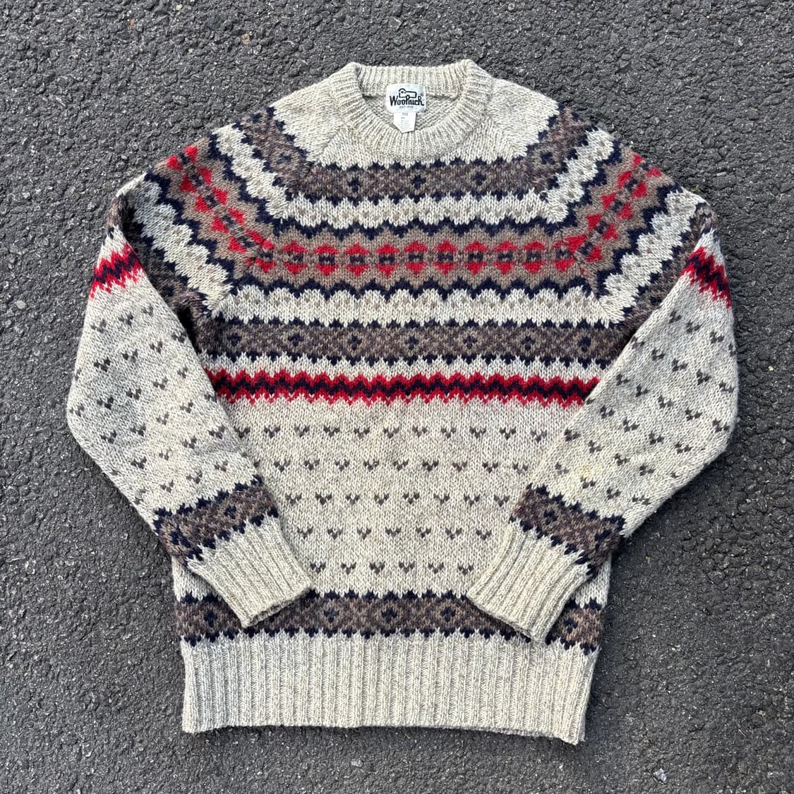 빈티지 울리치 울 스웨터 상품이미지1