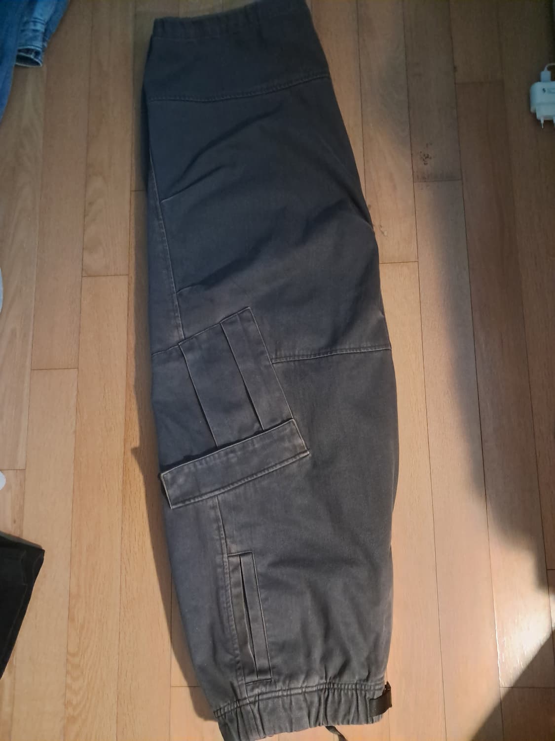 해칭룸 밀팬츠 워시드차콜 4사이즈 상품이미지2