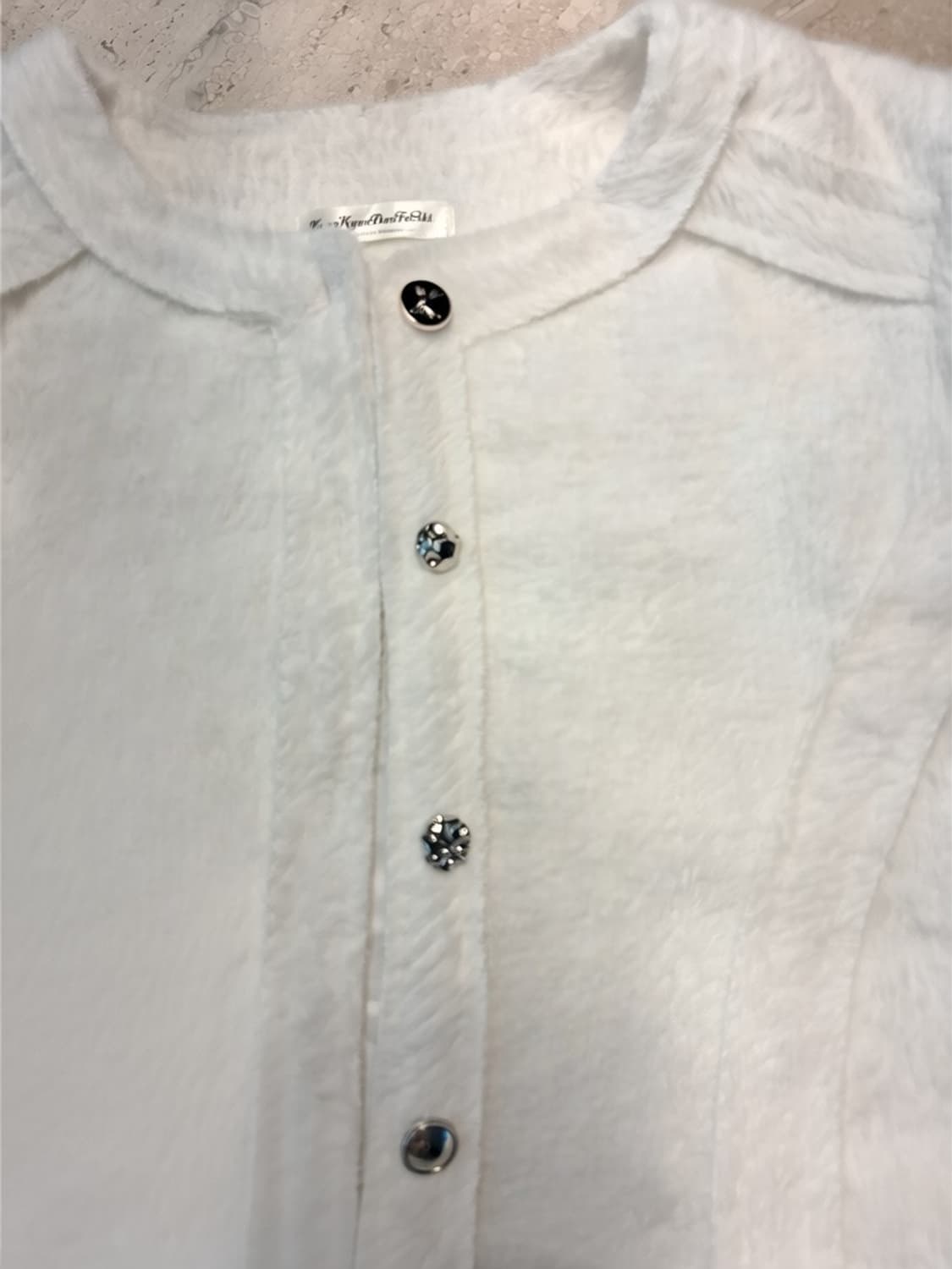 화이트 가디건 자켓 (새상품) 상품이미지5