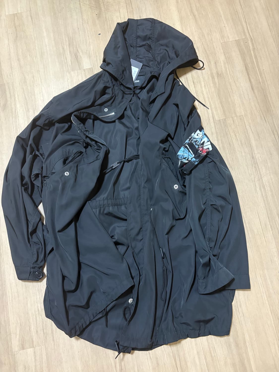 라프시몬스 21aw 오버사이즈 파카 상품이미지1