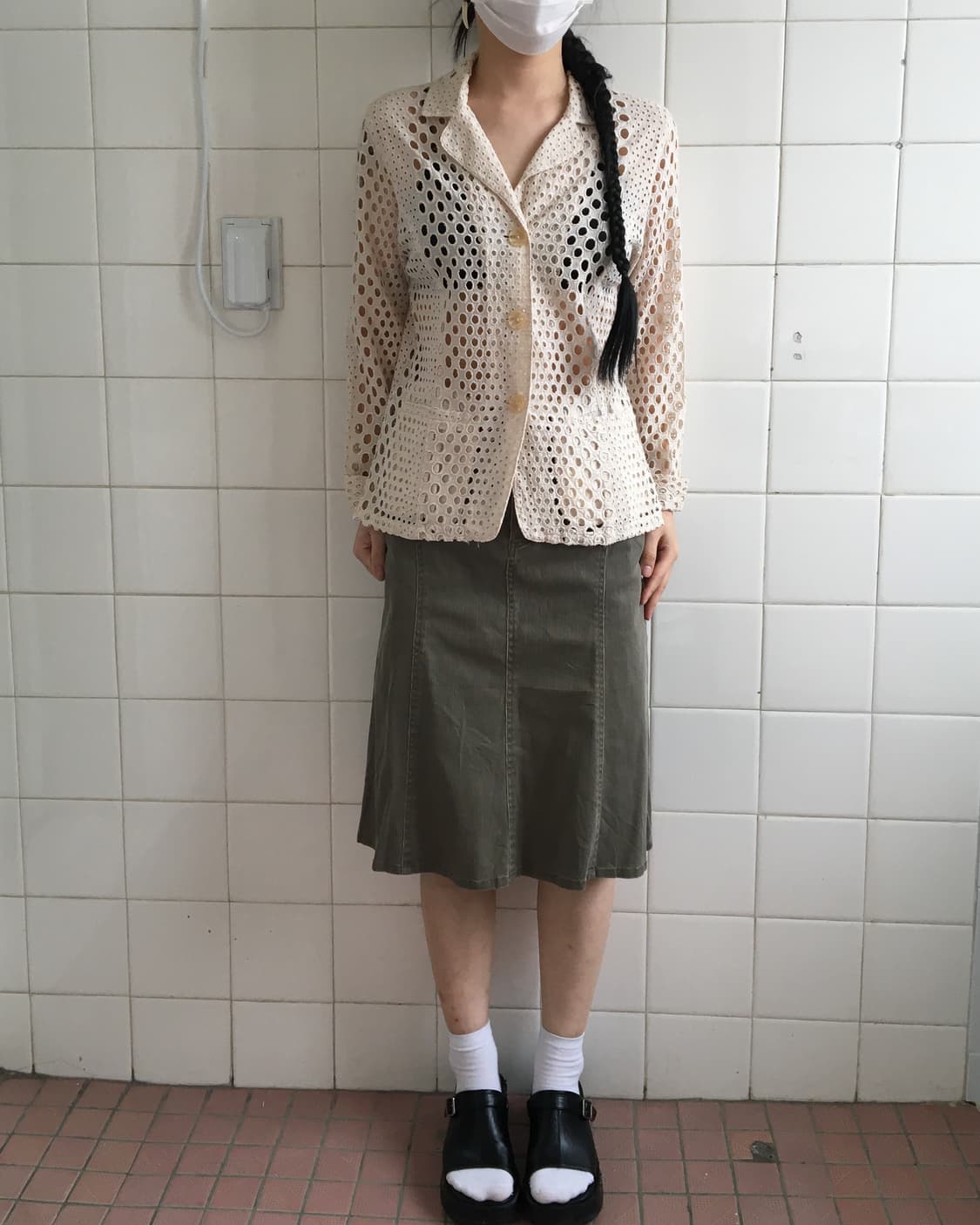 Punching pattern jacket 상품이미지1