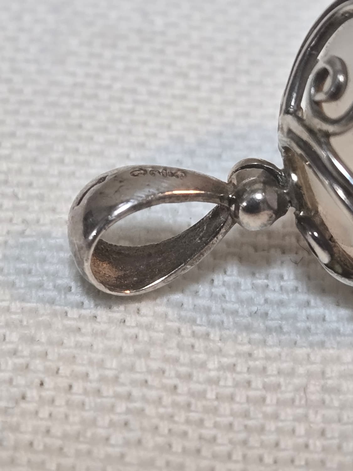 천연 백수정 스컬 펜던트 | 925 실버 해골 목걸이 빈티지 보헤미안 상품이미지5