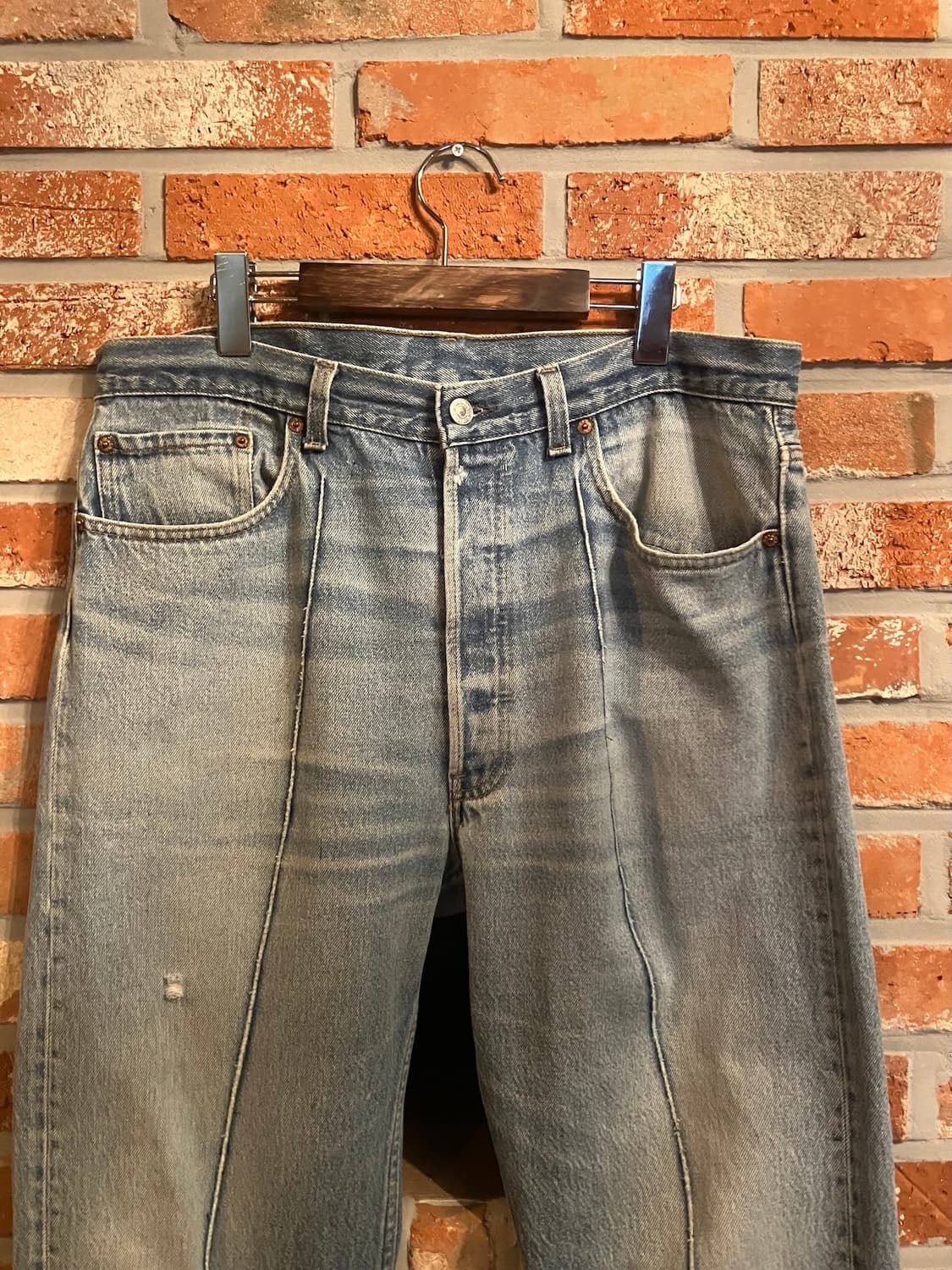 90s USA 빈티지 리바이스 501xx 0000 데님 팬츠 상품이미지3