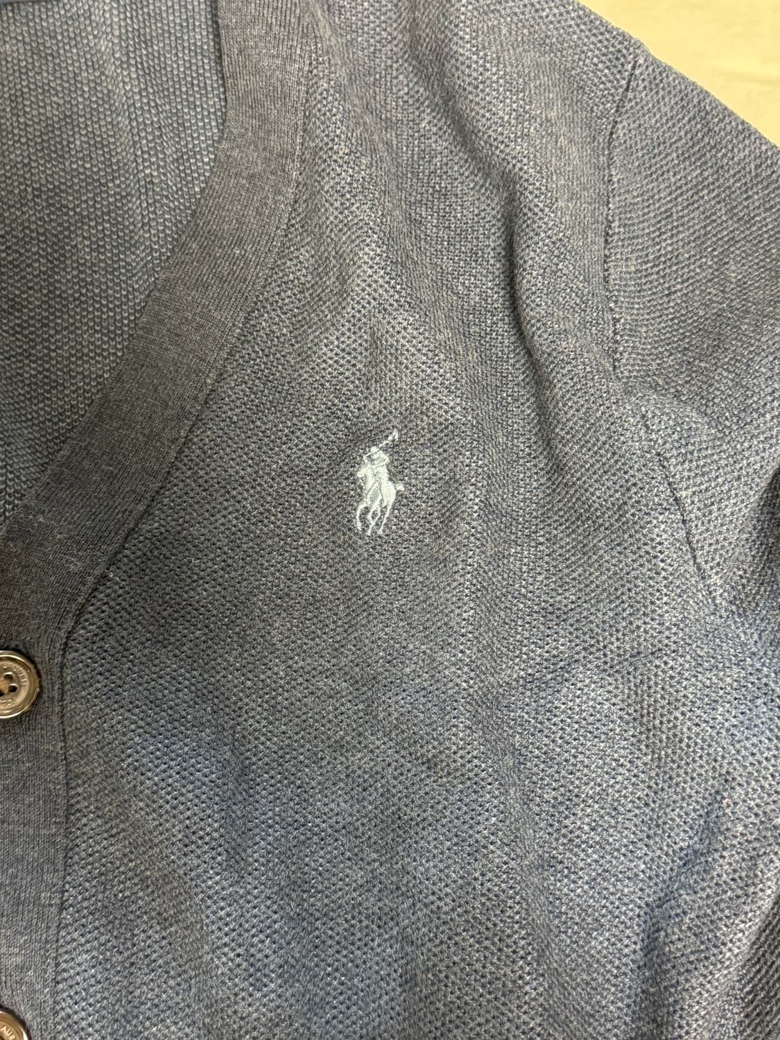 폴로 랄프로렌 피마코튼 가디건 M 네이비 상품이미지3