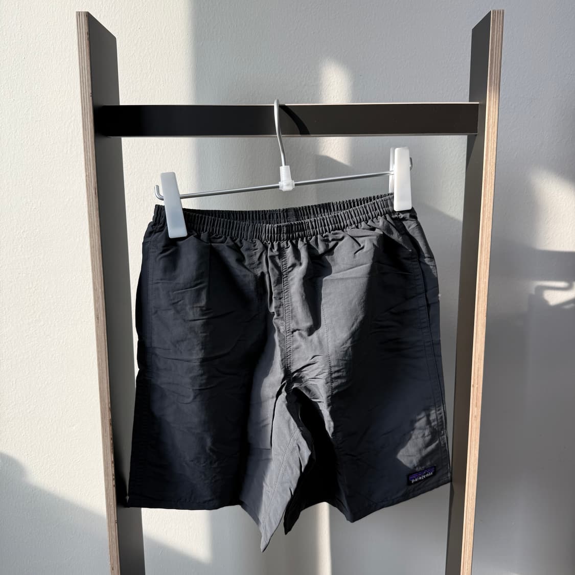 파타고니아 로고 배기스 롱스 7인치 쇼츠 2컬러 상품이미지5