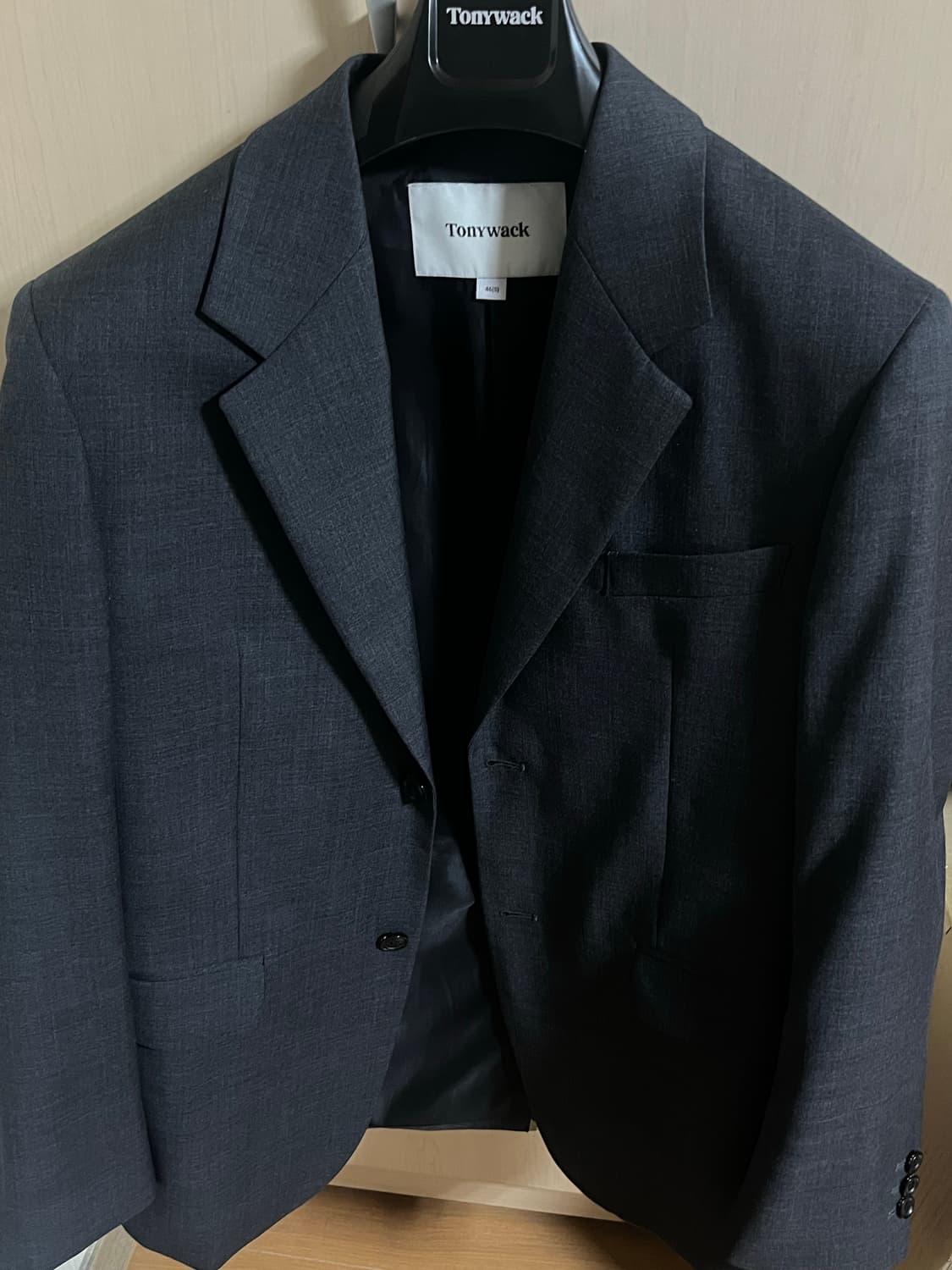 토니웩(tonywack) 시그니처 차콜 블레이저 S 상품이미지1