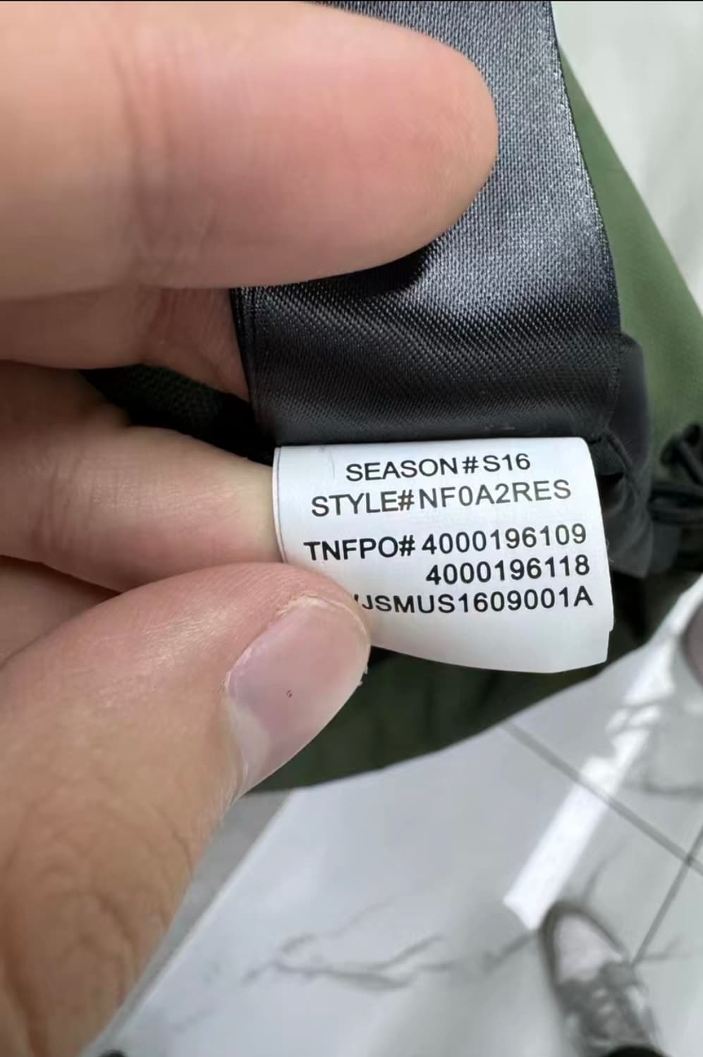 슈프림 x 노스페이스 스팁 테크 후드 자켓 올리브 (16SS) M 상품이미지8