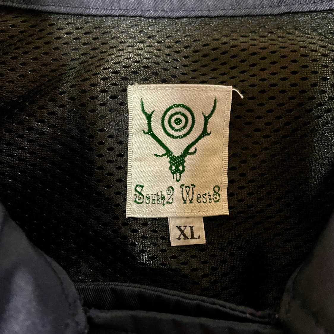 사우스2 웨스트8 텐카라 셔츠 - 폴리 개버딘 "네이비" XL판매 상품이미지9