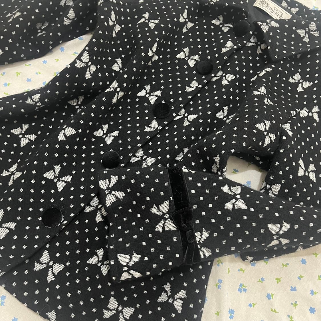 일브 고스 로리 히메갸루 지뢰계 리본 자켓 셔츠 코트일녀코이세이오 빈티지 상품이미지2