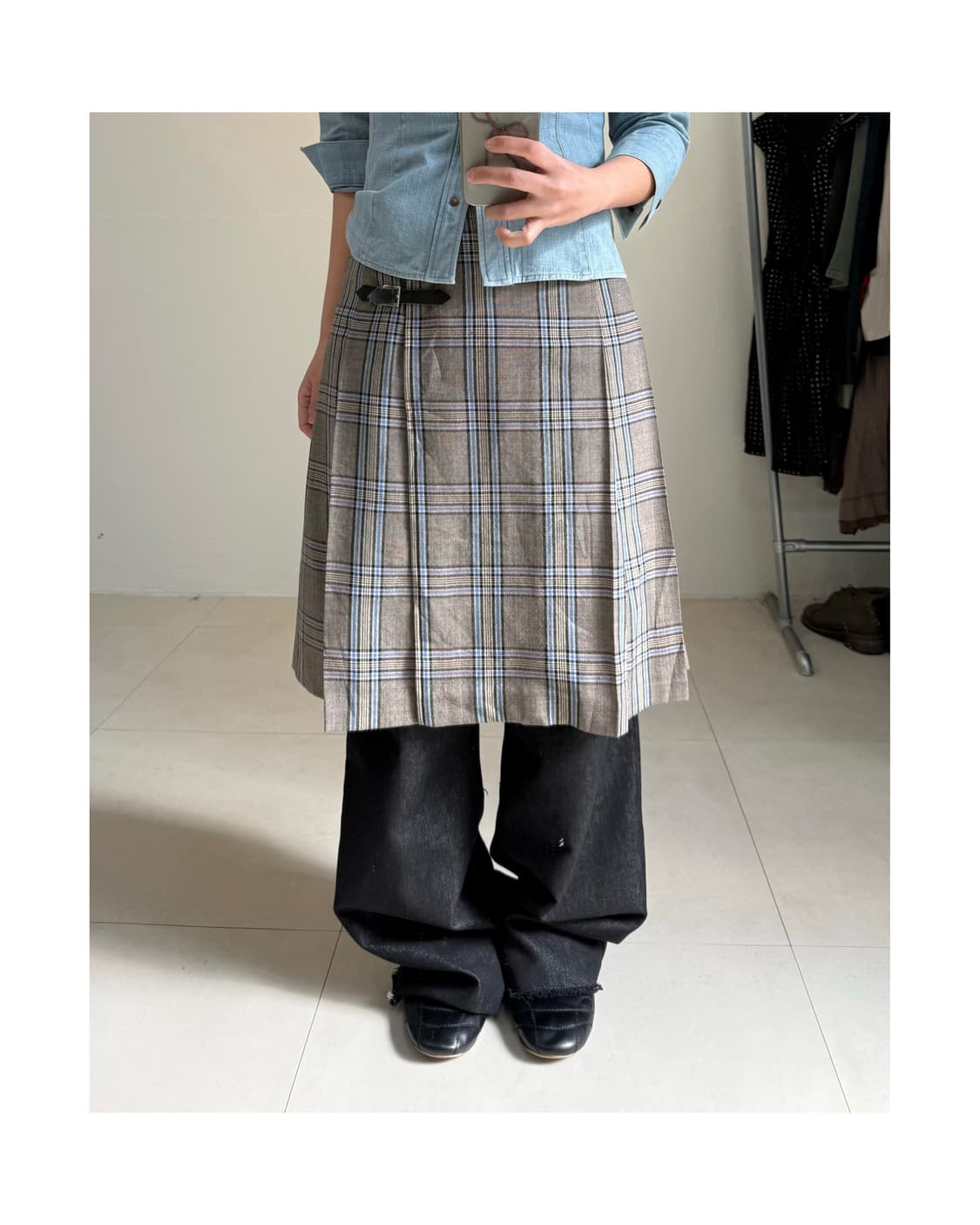 J PRESS 버클 스커트 상품이미지2