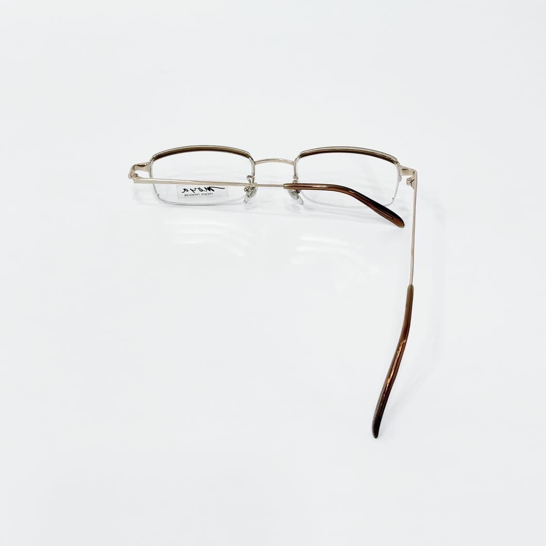 키지클럽 MOYA 브라운포인트  반무테 데드스탁 빈티지안경 상품이미지3