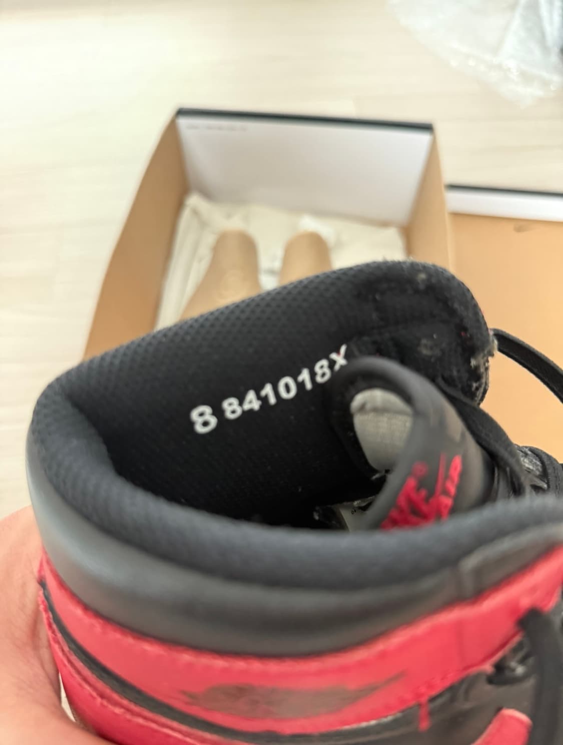 조던 1 레트로 하이 OG 브레드 밴드 2016 260 상품이미지8