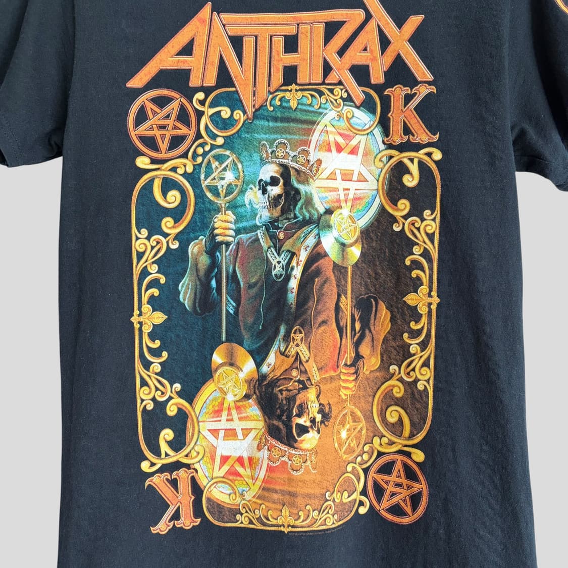 (S)Anthrax 앤스랙스 2016 투어 반팔티셔츠 상품이미지4