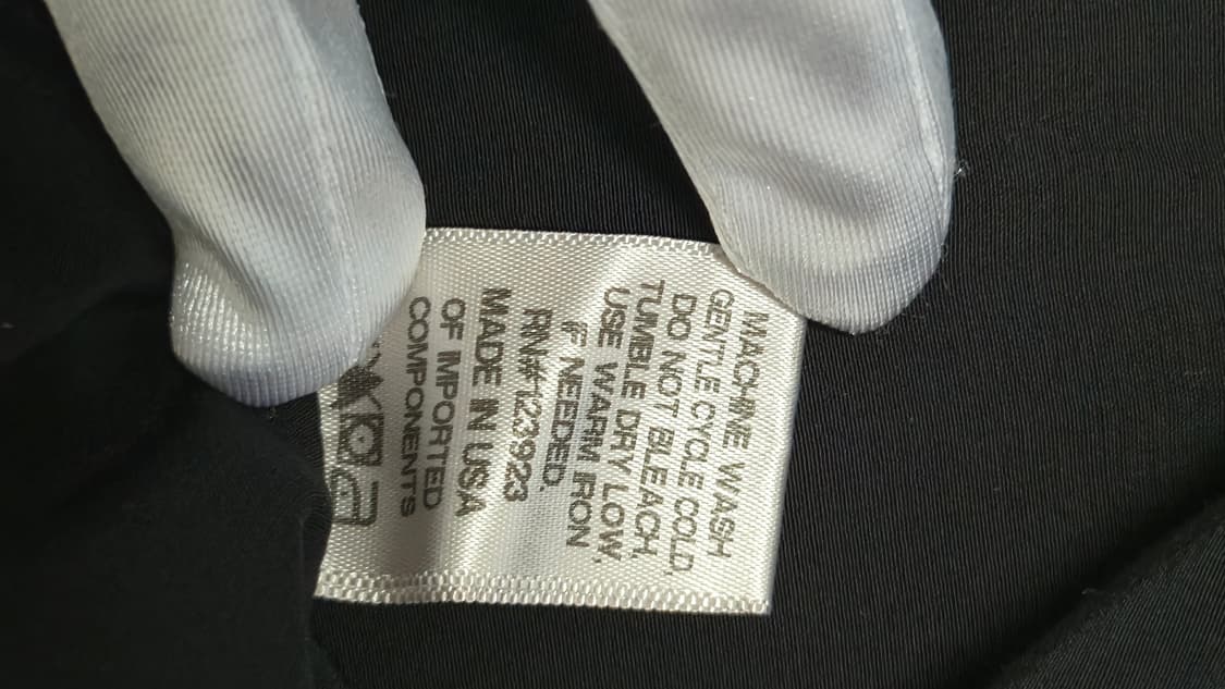 라카우사 블랙 슬립 미니 원피스 S 나시 뷔스티에 레이온 상품이미지6